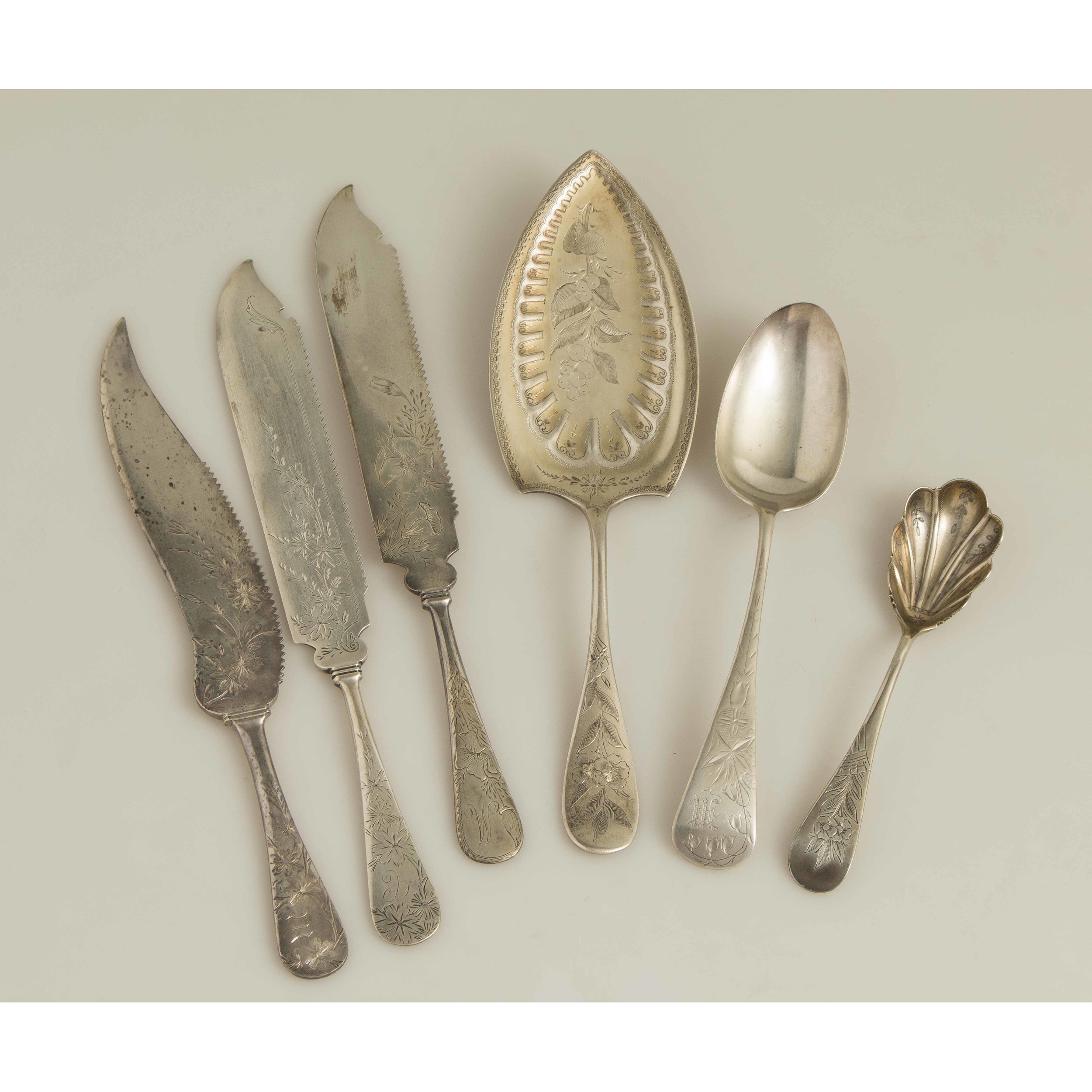 Sterling Serving Pieces Witherell's Auction House