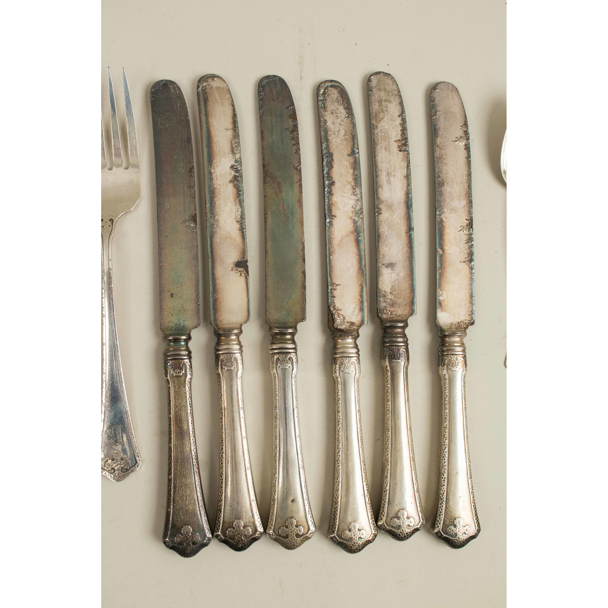 Wallace Sterling Silver Flatware, Carmel Pattern, 12.3 ozt. Witherell