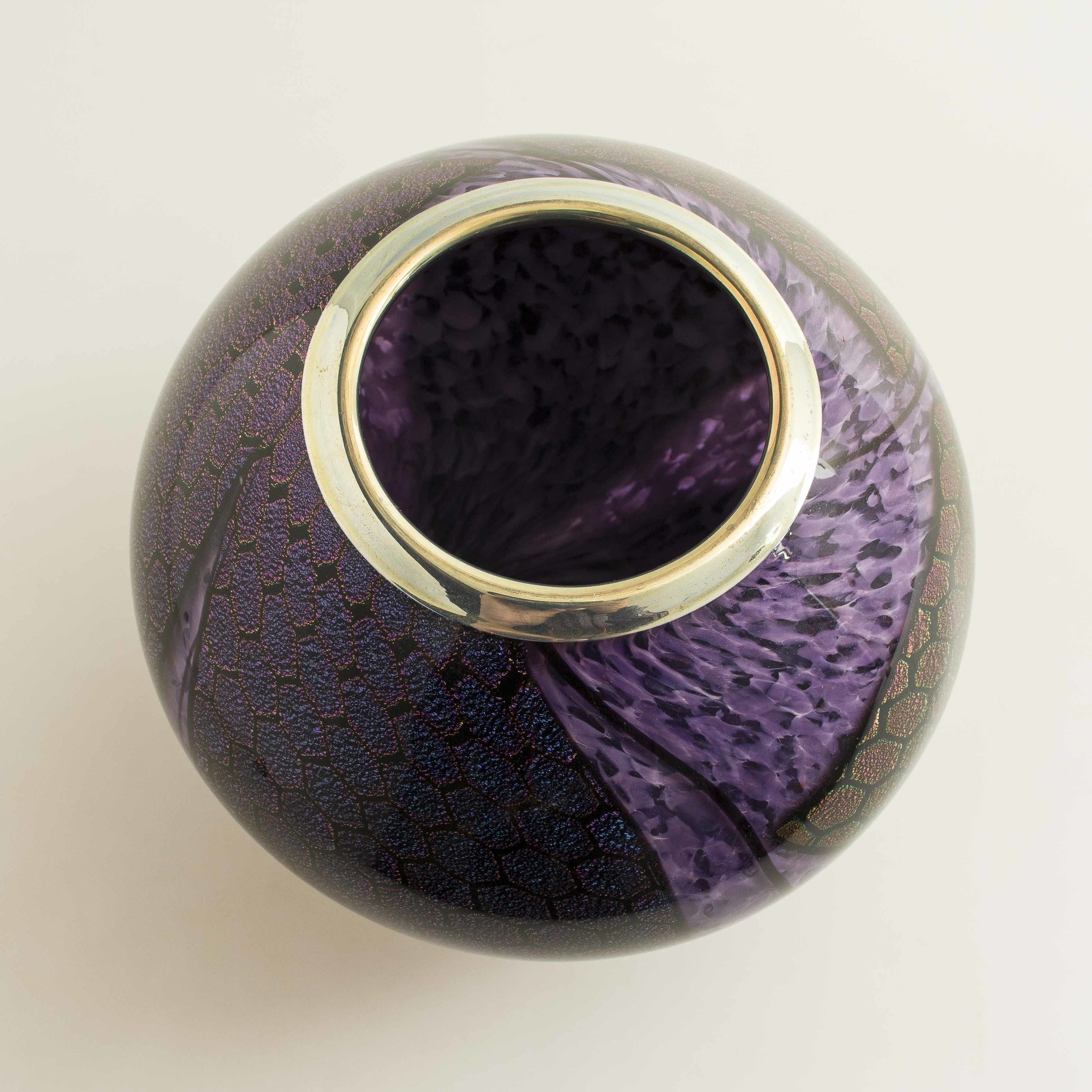 Tim Lazer (Sacramento, 20th c) Art Glass Vase Witherell's Auction House