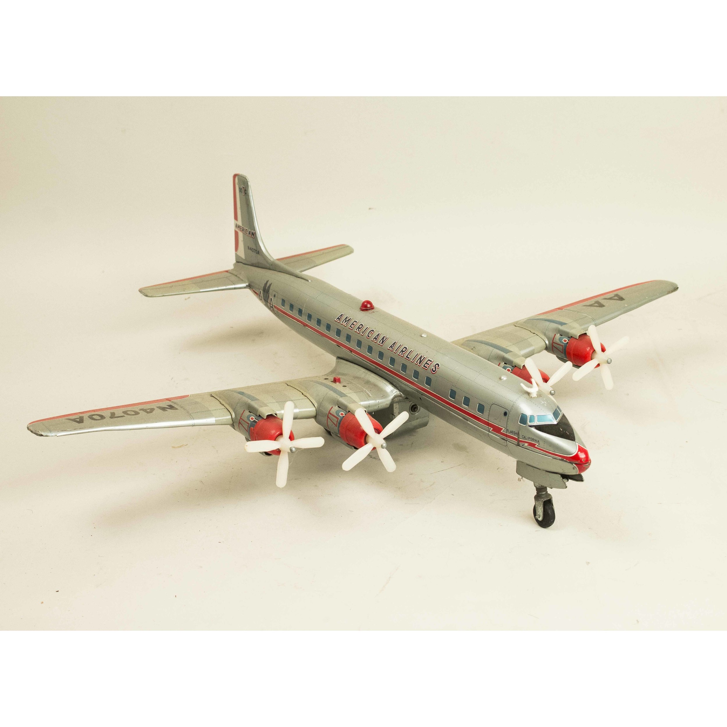American Airlines Toy Airplane Witherell's Auction House