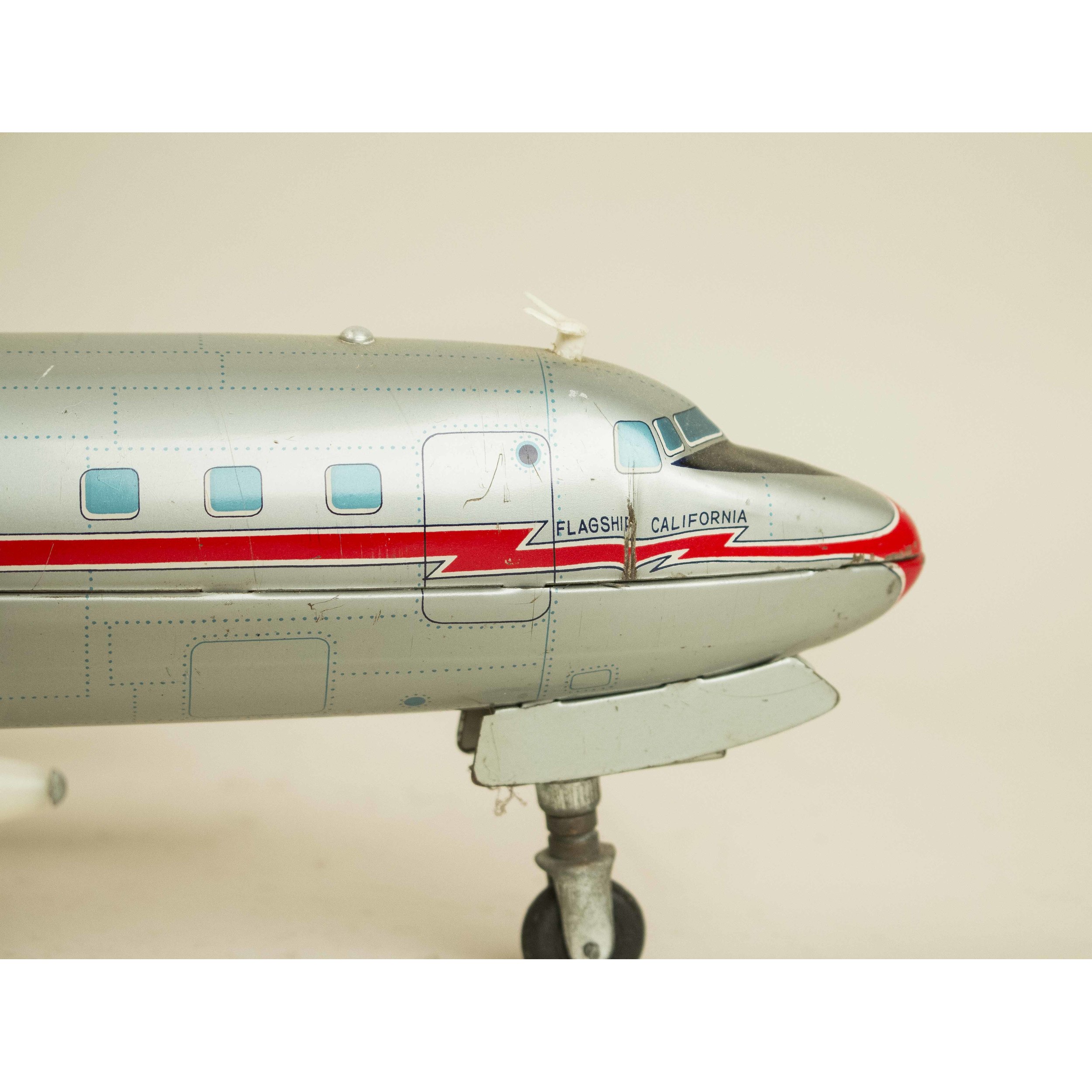 American Airlines Toy Airplane Witherell's Auction House