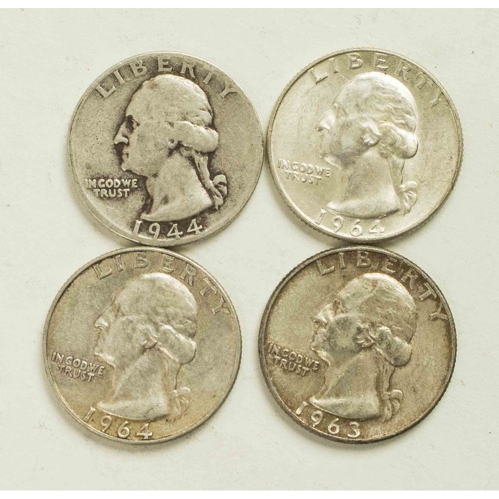 103 Pre 1964 Silver Quarters Witherell s Auction House