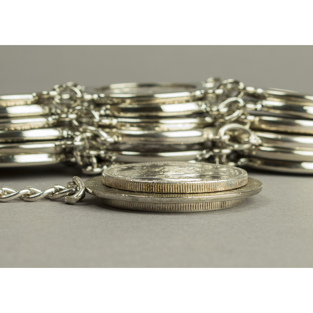 Silver Dollar Belt Witherell's Auction House