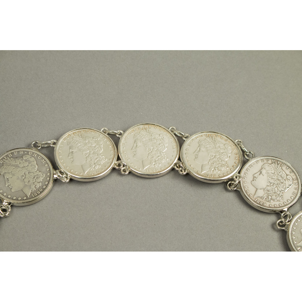 Silver Dollar Belt Witherell's Auction House