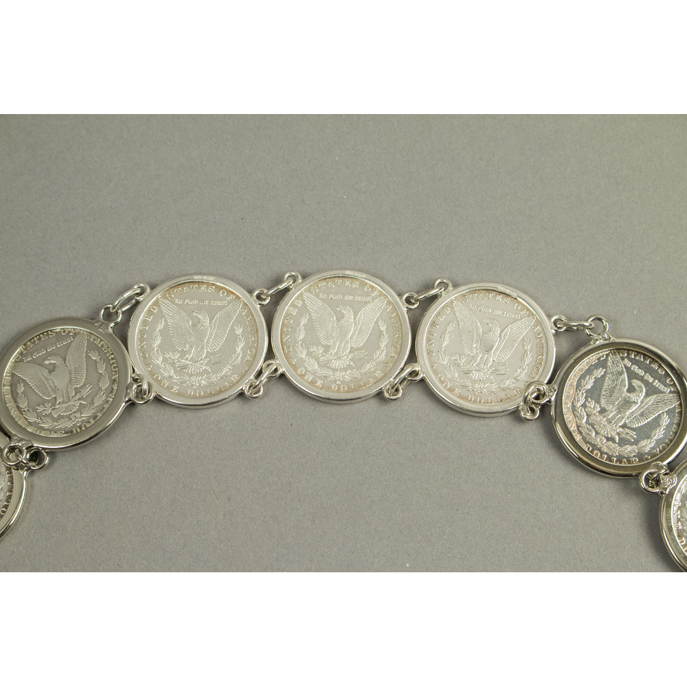 Silver Dollar Belt Witherell's Auction House