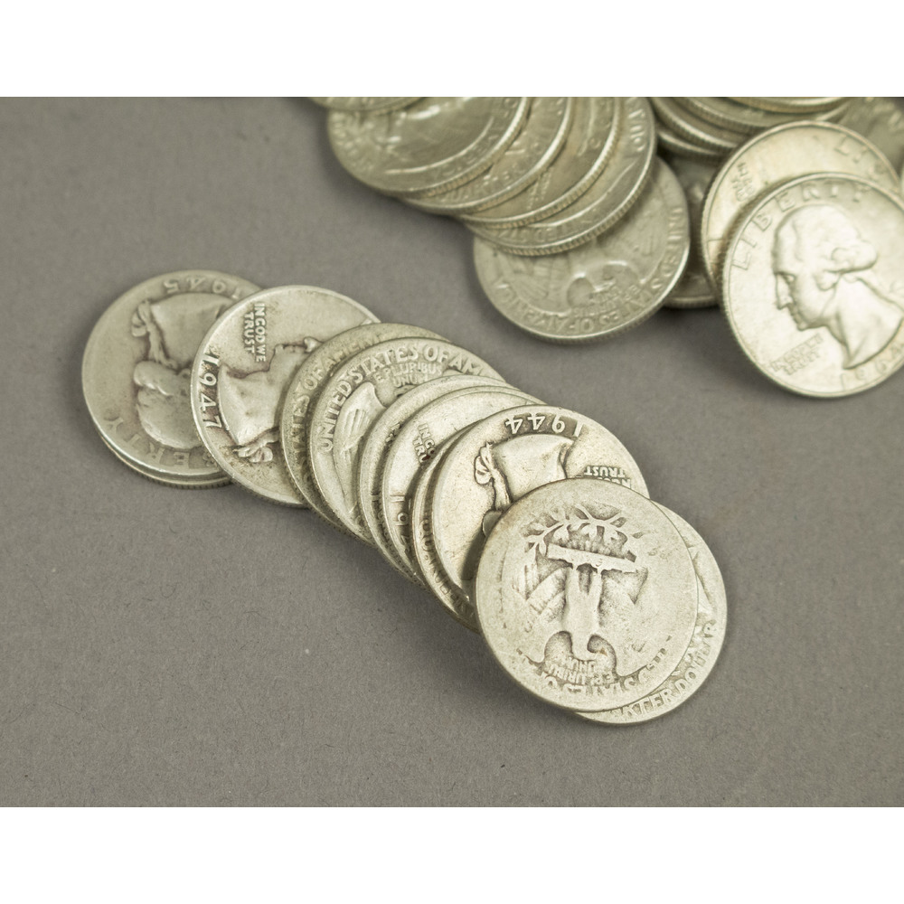 Assorted American Silver Pre1964 Quarters Witherell's Auction House