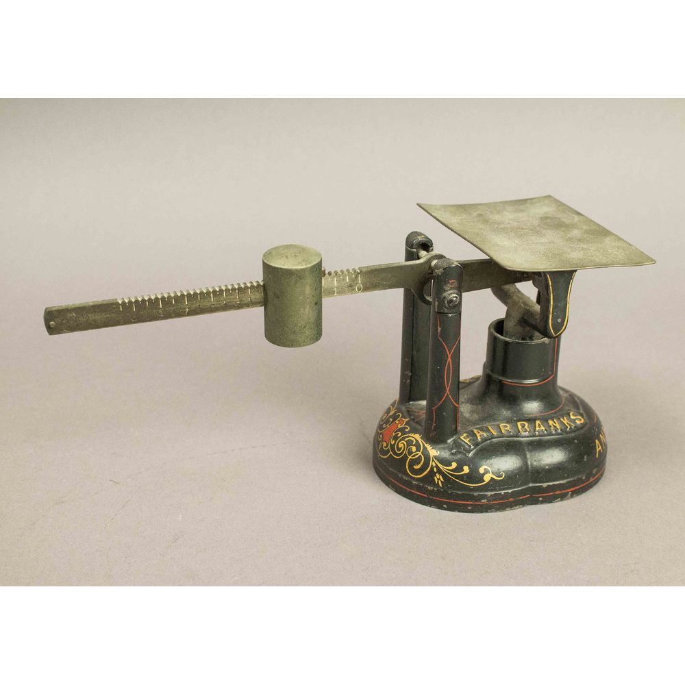 Fairbanks Cast Iron Postal Scale Witherell's Auction House