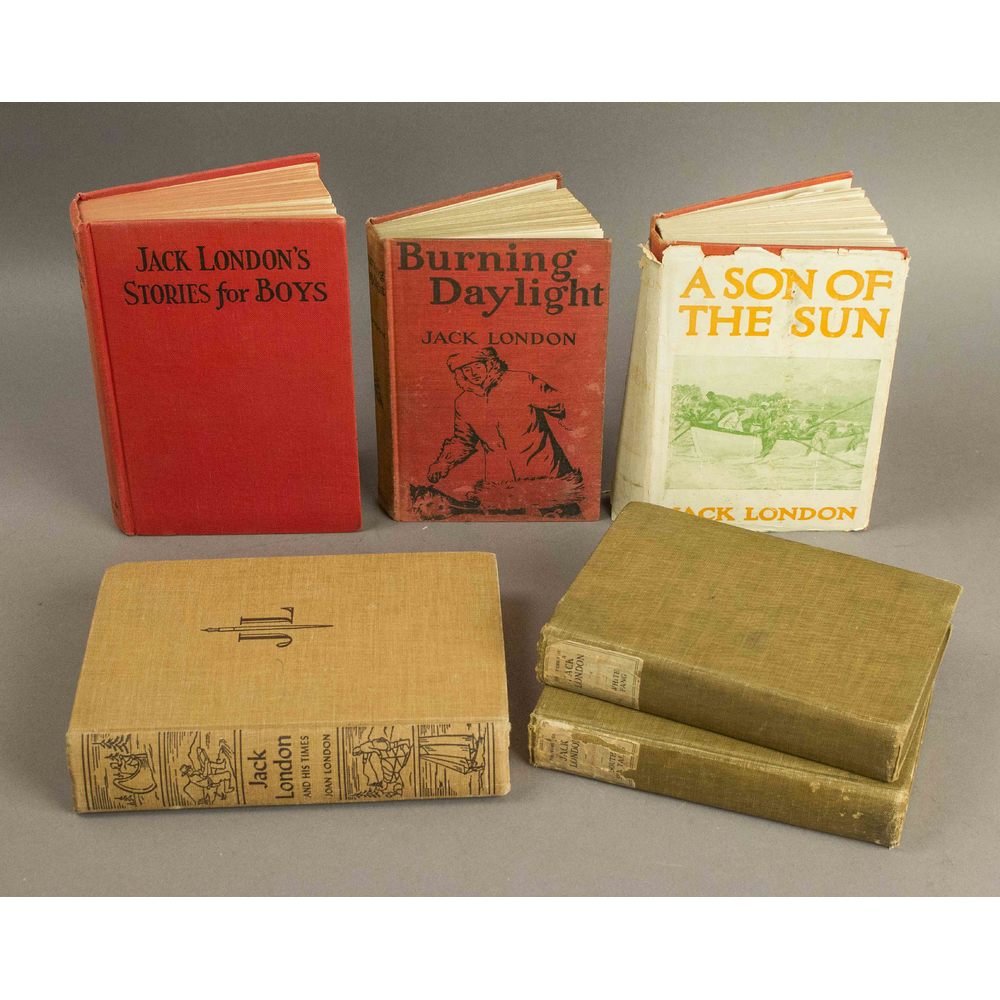 6 books by jack london witherell s auction house