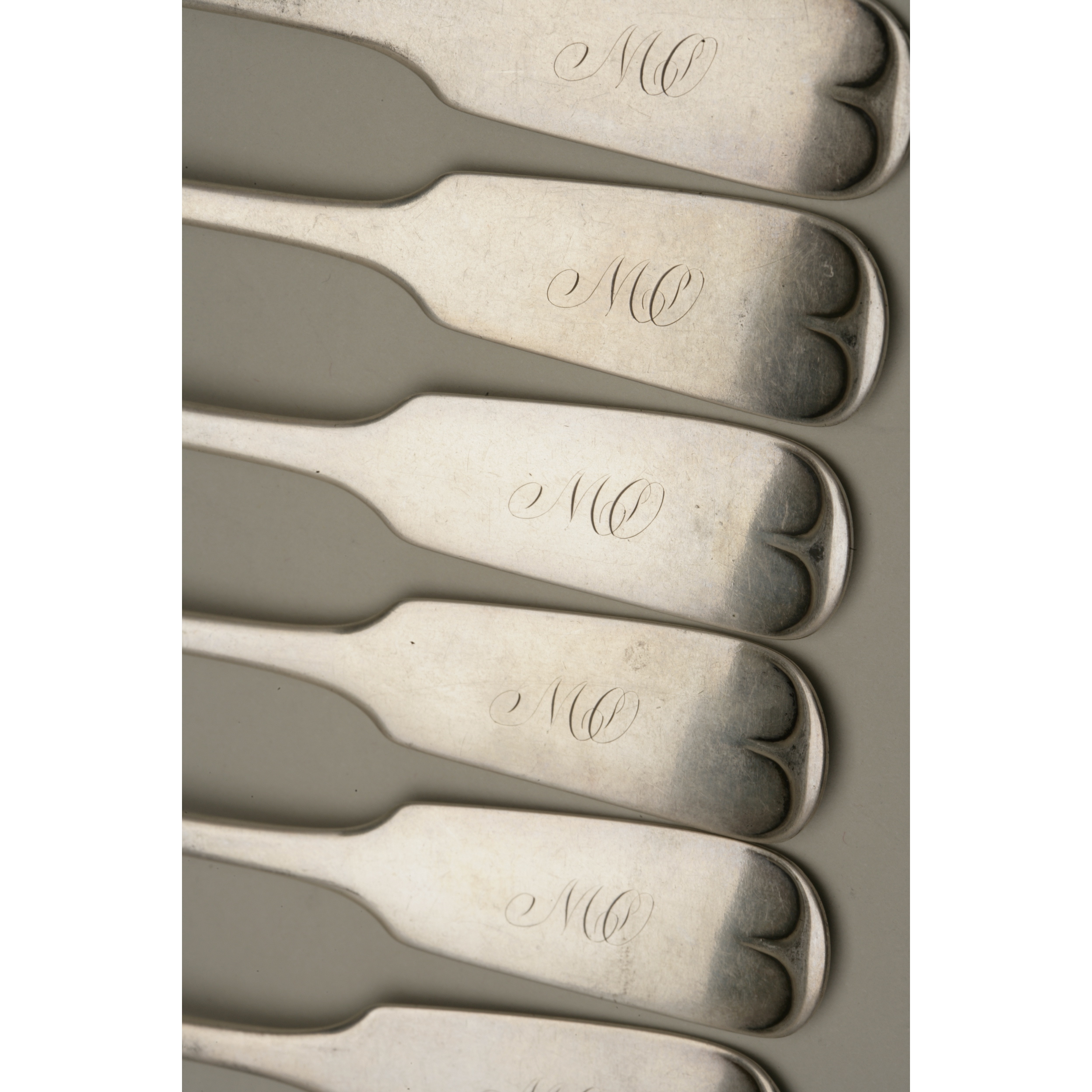 11 Pieces Assorted Silver Flatware, J. Lewis Witherell's Auction House