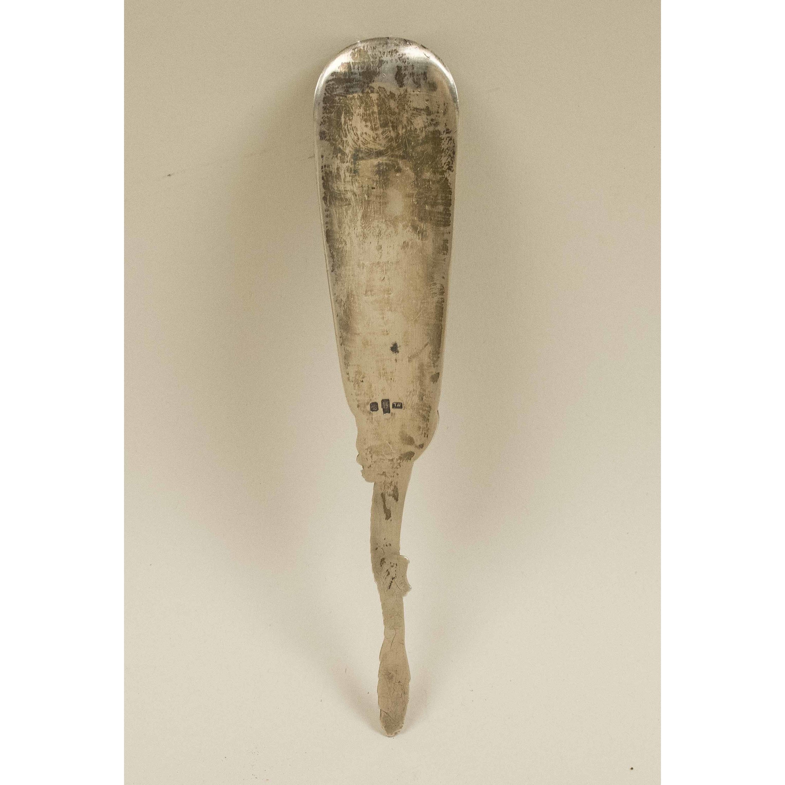 Chinese Export Silver Shoe Horn Witherell�s Auction House