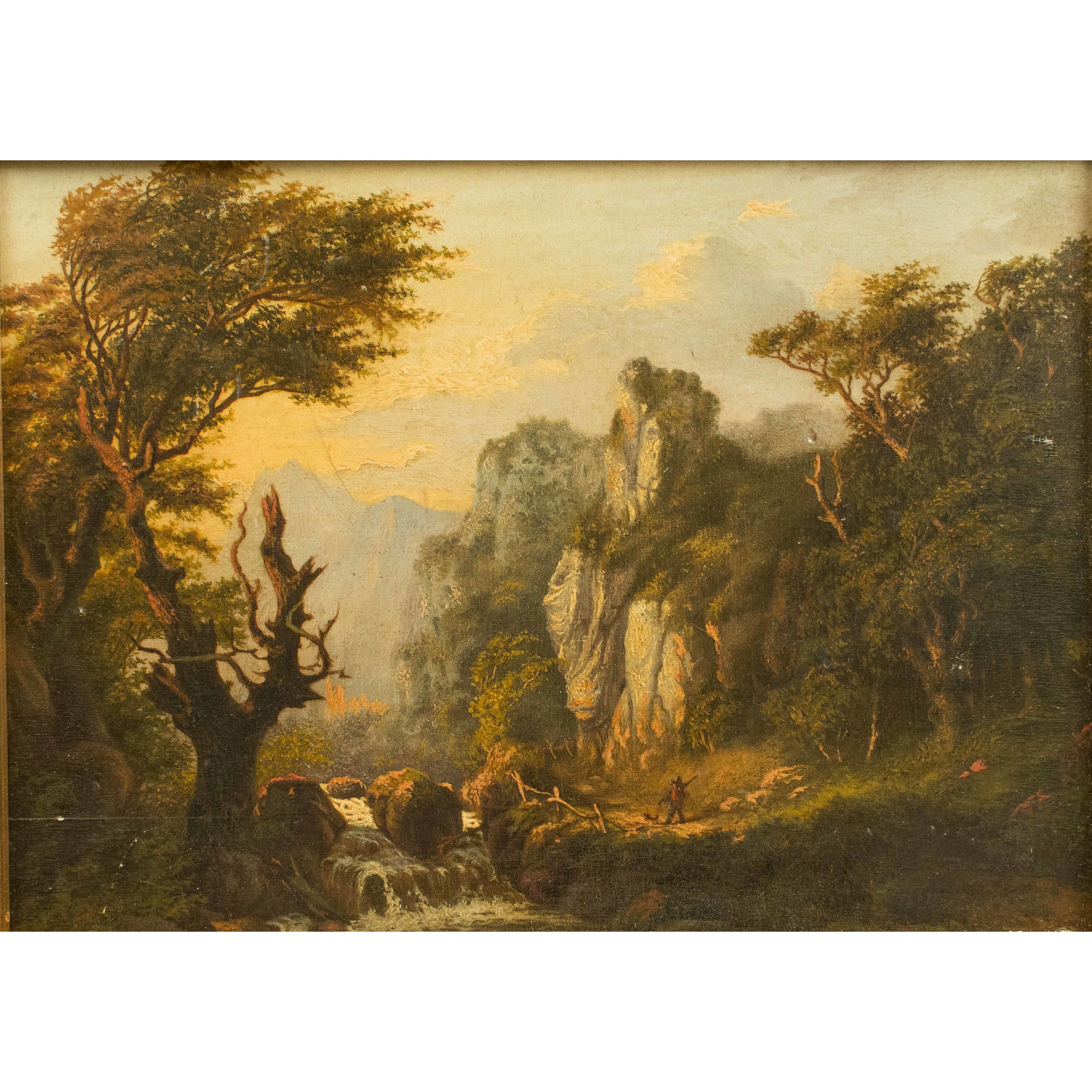 Continental Landscape Painting Witherell's Auction House