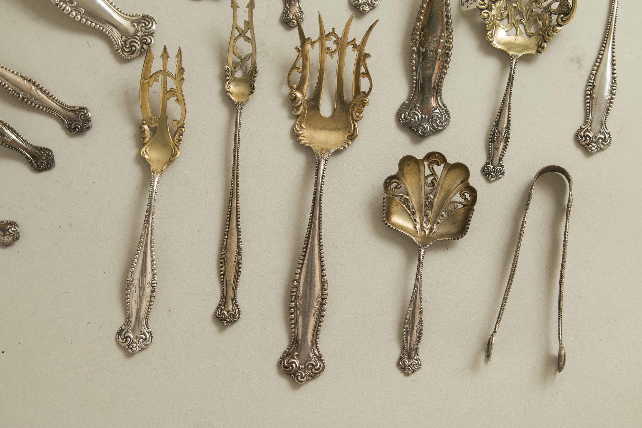 Towle Sterling Flatware & Serving Pieces, Canterbury Pattern Witherell's Auction House