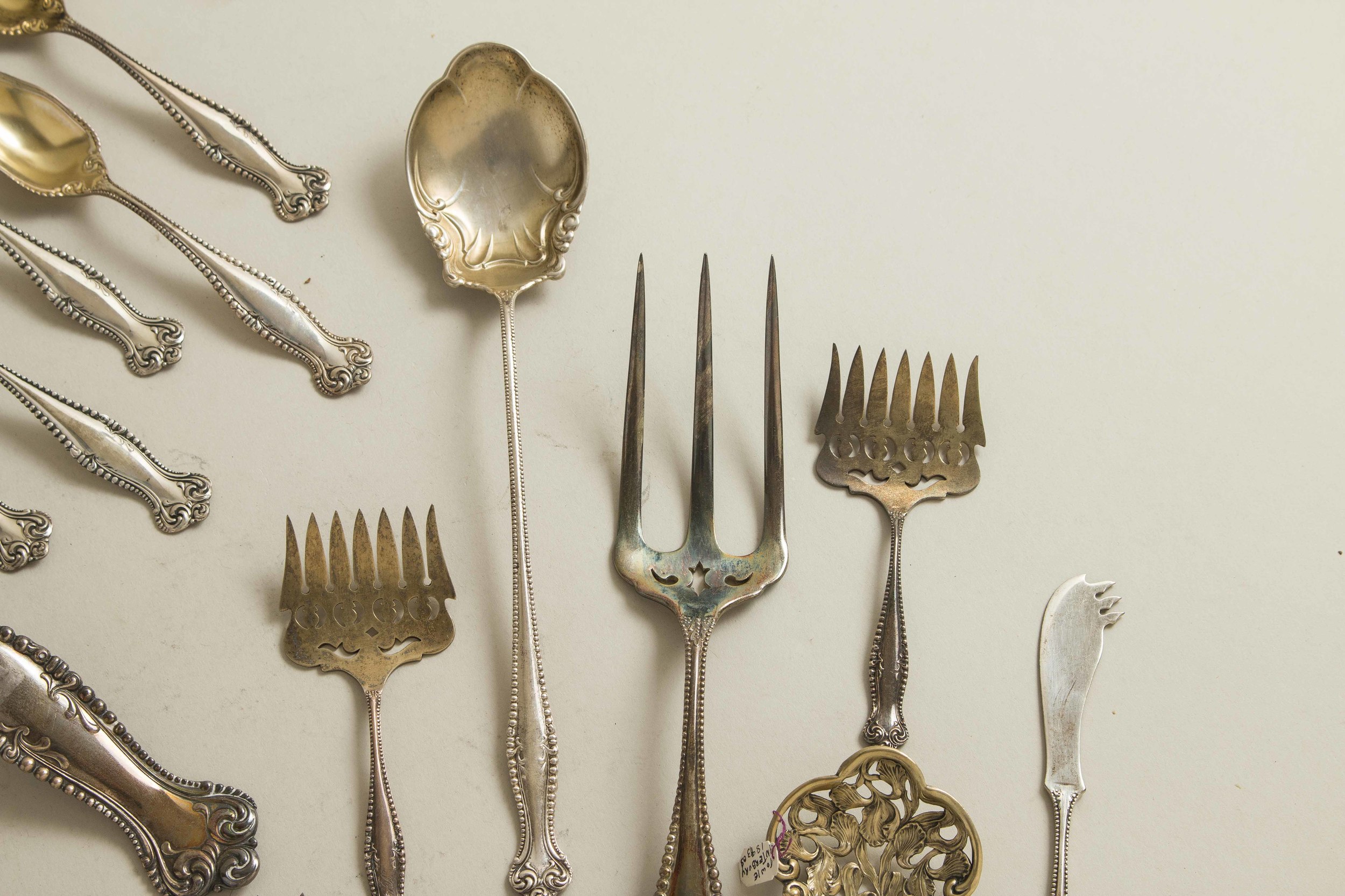 Towle Sterling Flatware & Serving Pieces, Canterbury Pattern Witherell's Auction House