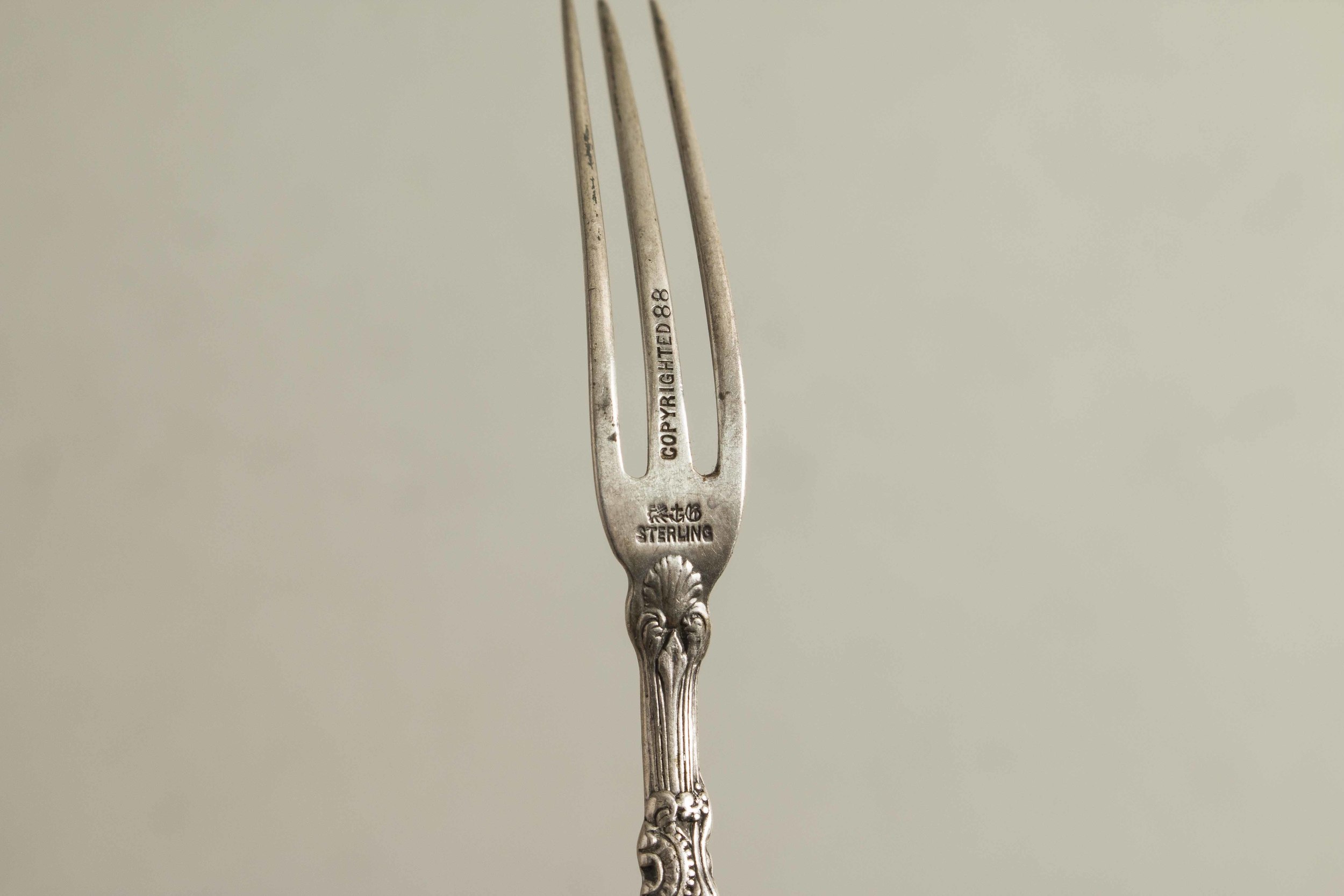 Assorted Sterling Silver Forks & Pick Witherell's Auction House