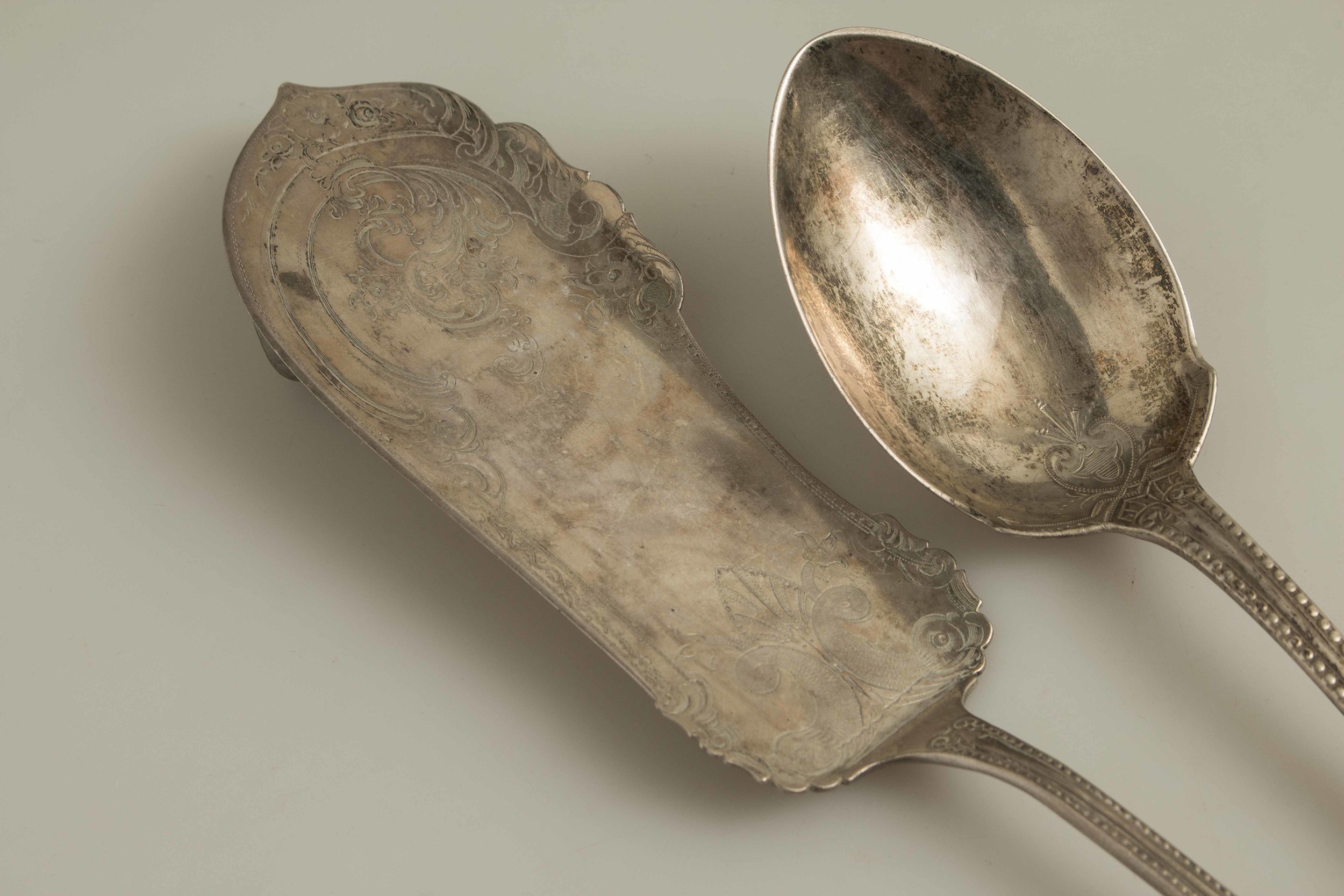 Assorted California Silver Spoons & Serving Pieces Witherell's