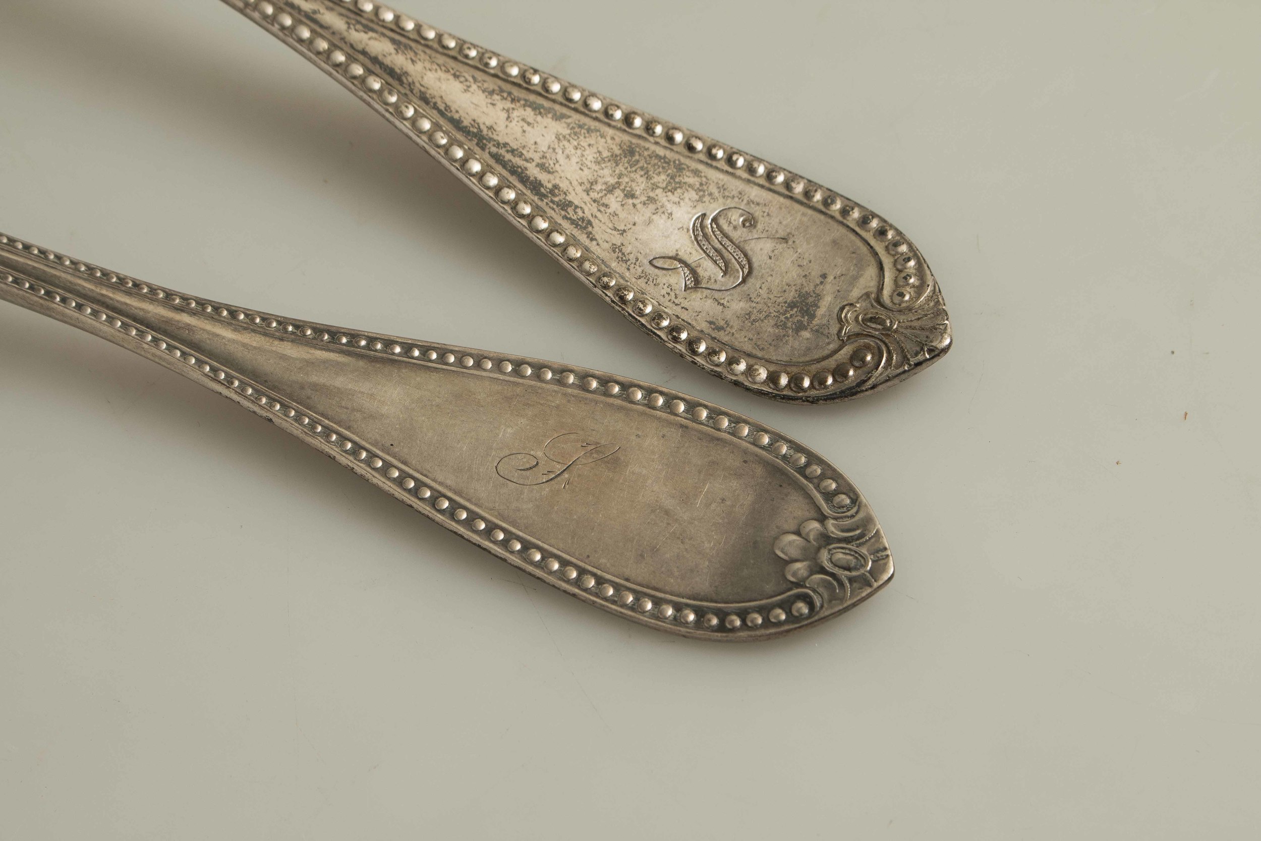 Assorted California Silver Spoons & Serving Pieces Witherell's