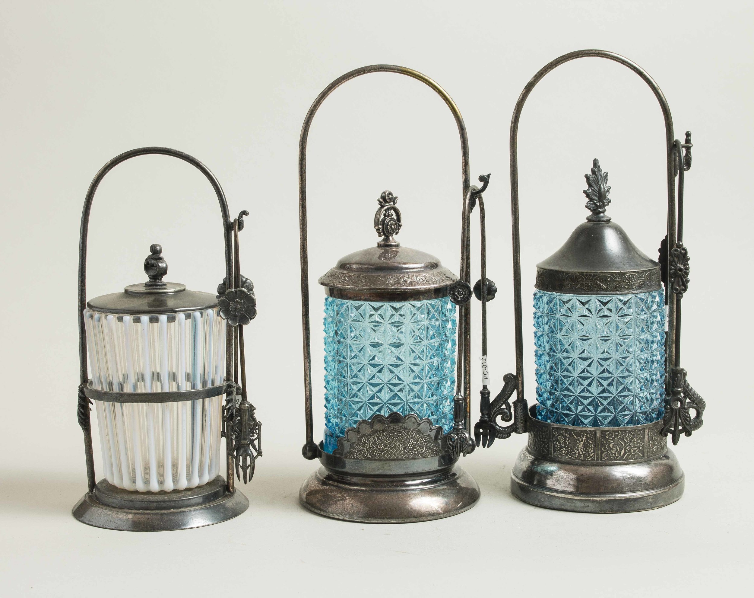 Three Pickle Casters Witherell's Auction House