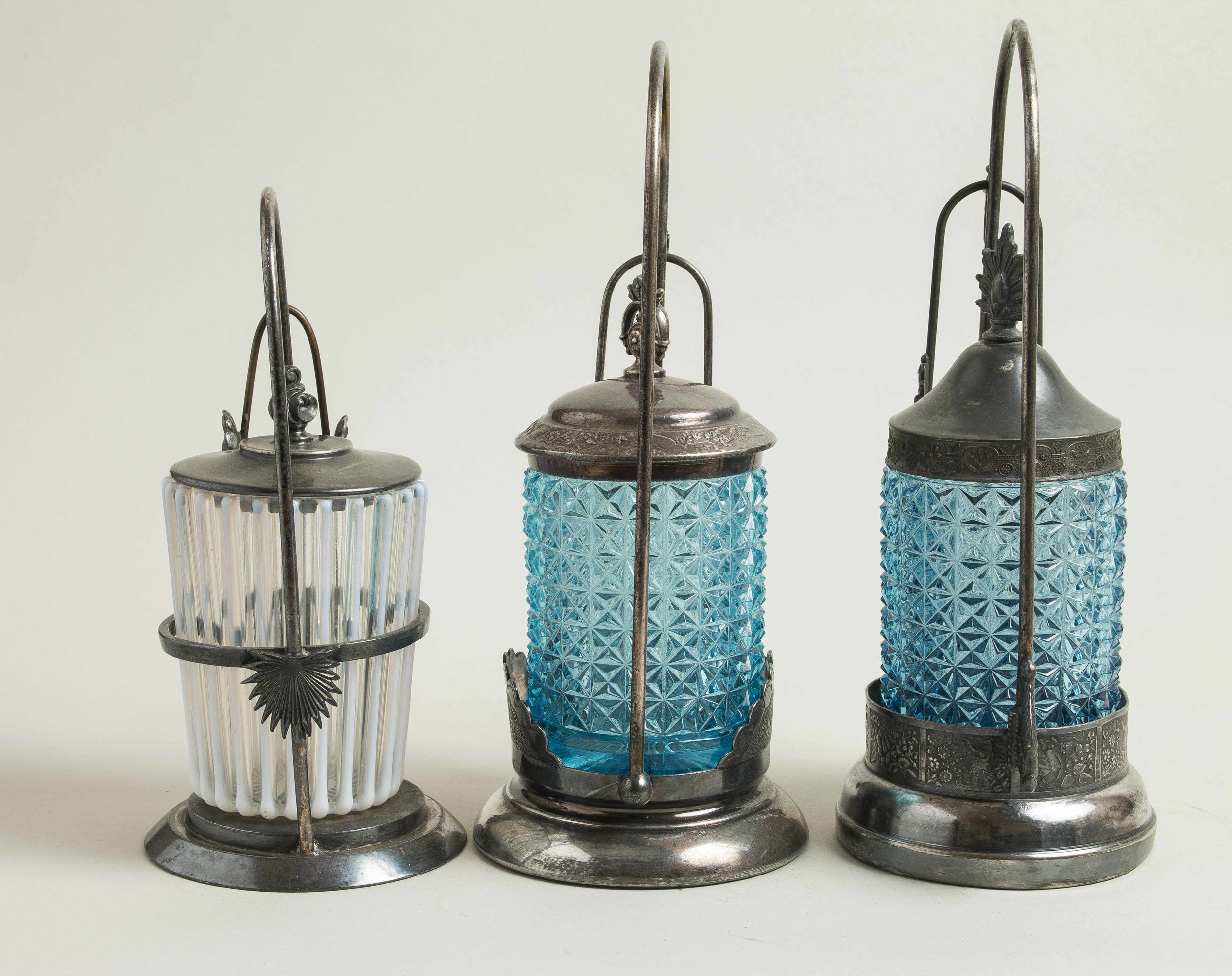 Three Pickle Casters Witherell's Auction House