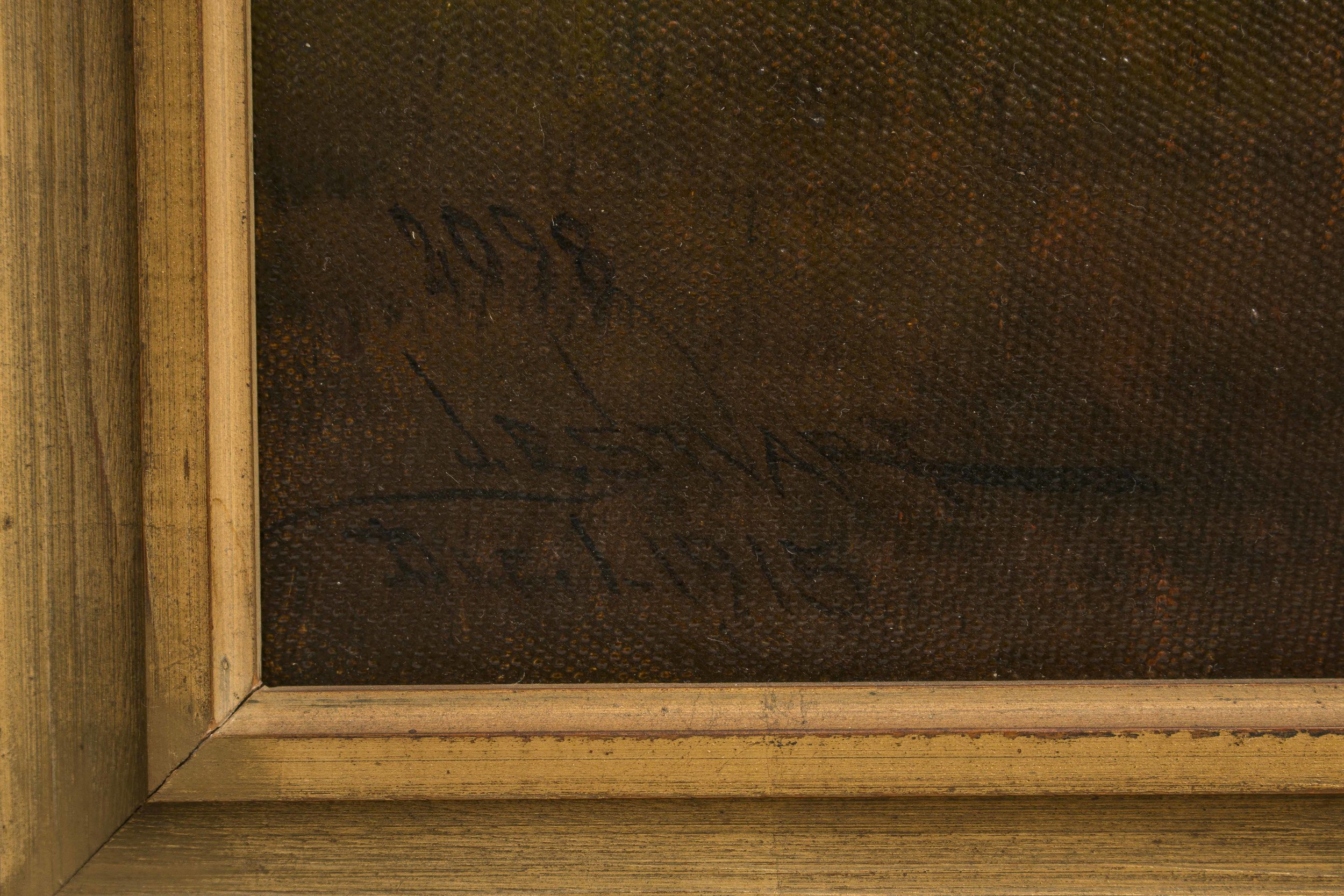 J.E. Stuart Landscape Painting, "Near Galt" Witherell's Auction House