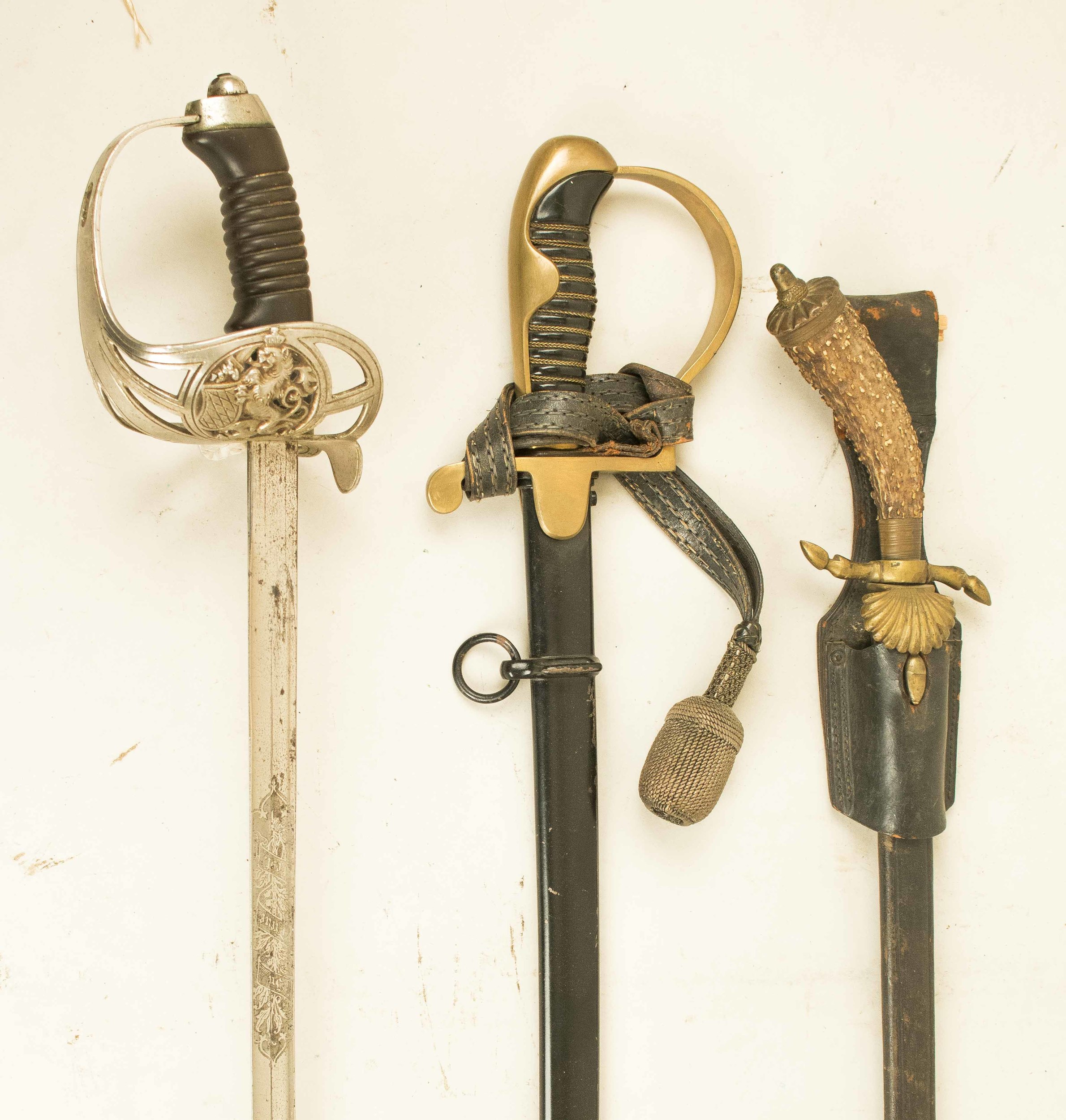 3 imperial german swords cavalry saber 1889 cavalry sword and