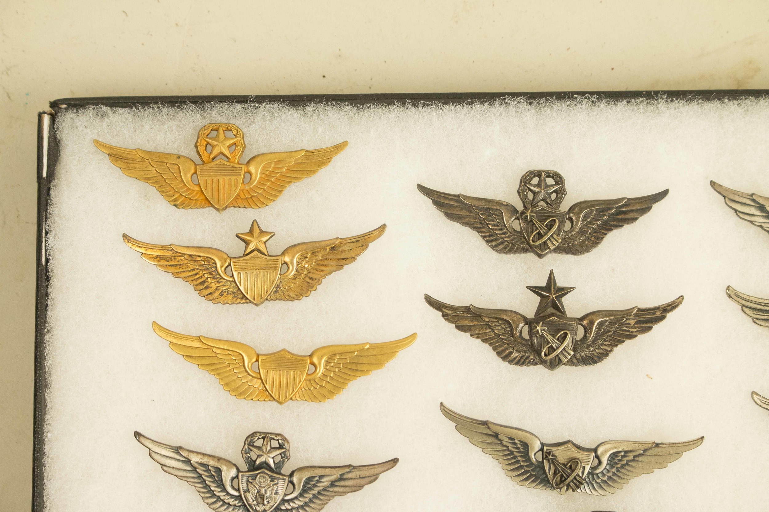 US Army, ROTC, and Calif. National Guard Wings and Badges Witherell's