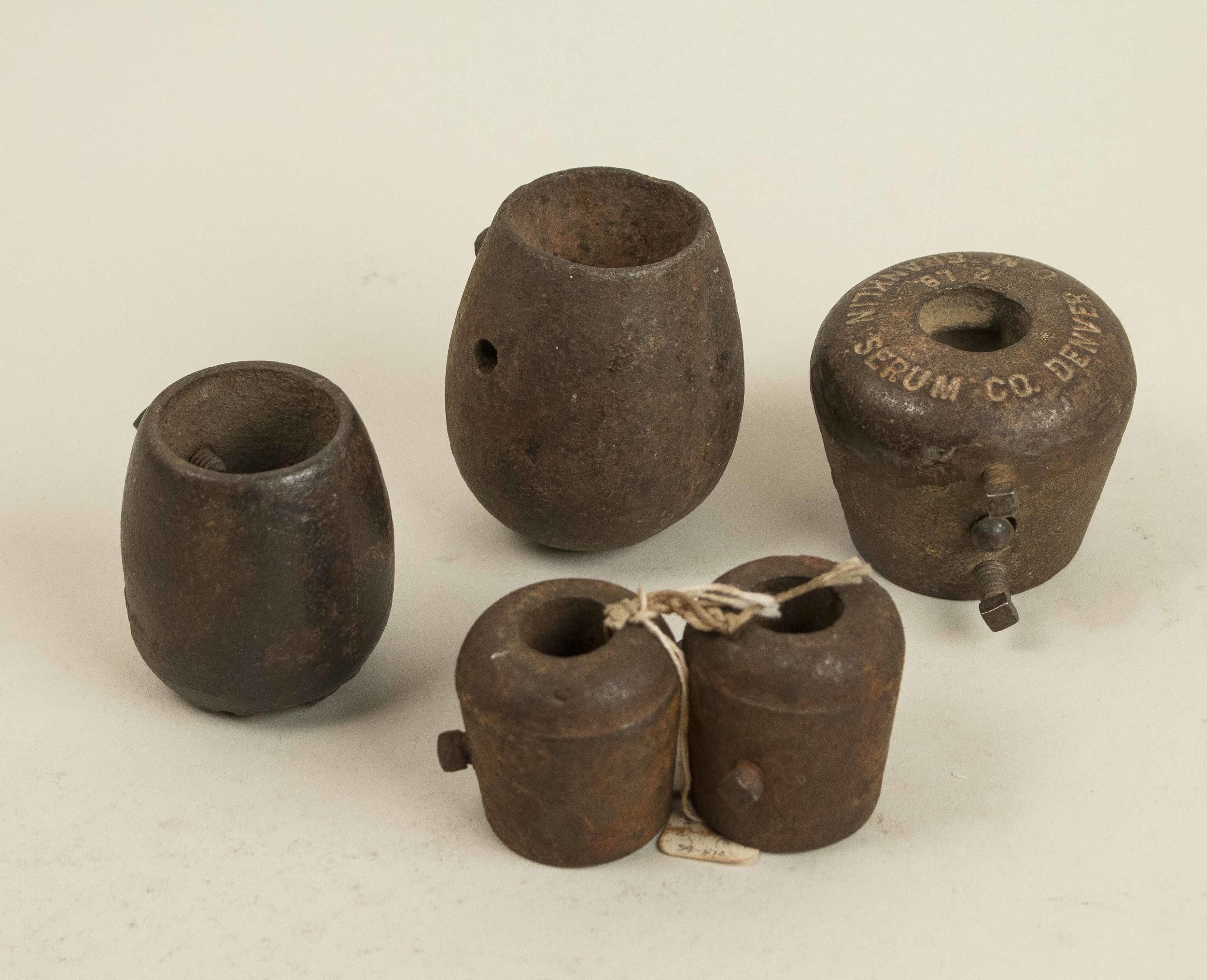 Antique Horn Weights Witherell's Auction House