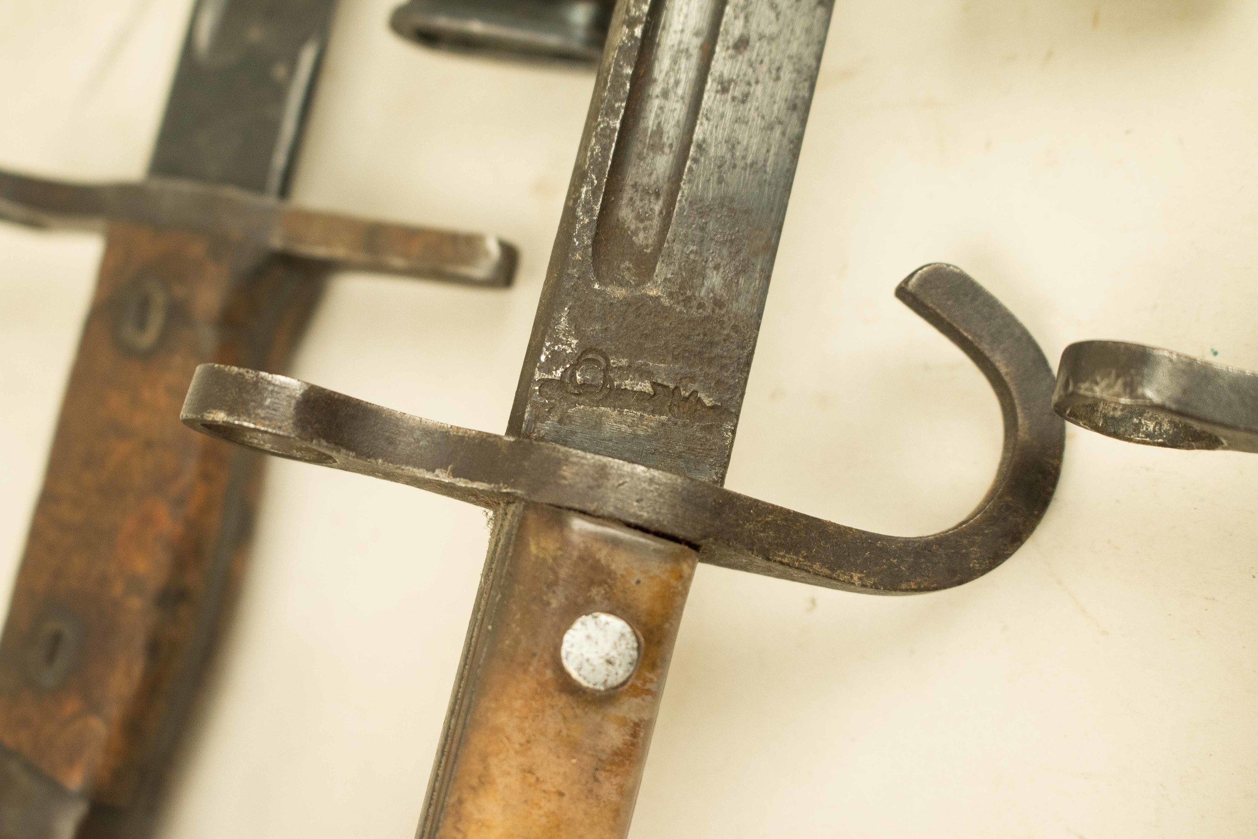 4 Japanese WWII Arisaka Rifle with Sheaths Witherell's