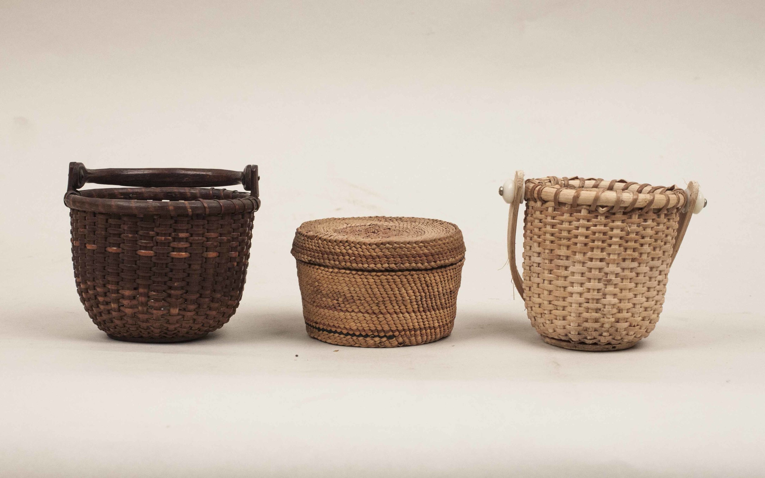 Assorted Nantucket Style Baskets Witherell's Auction House
