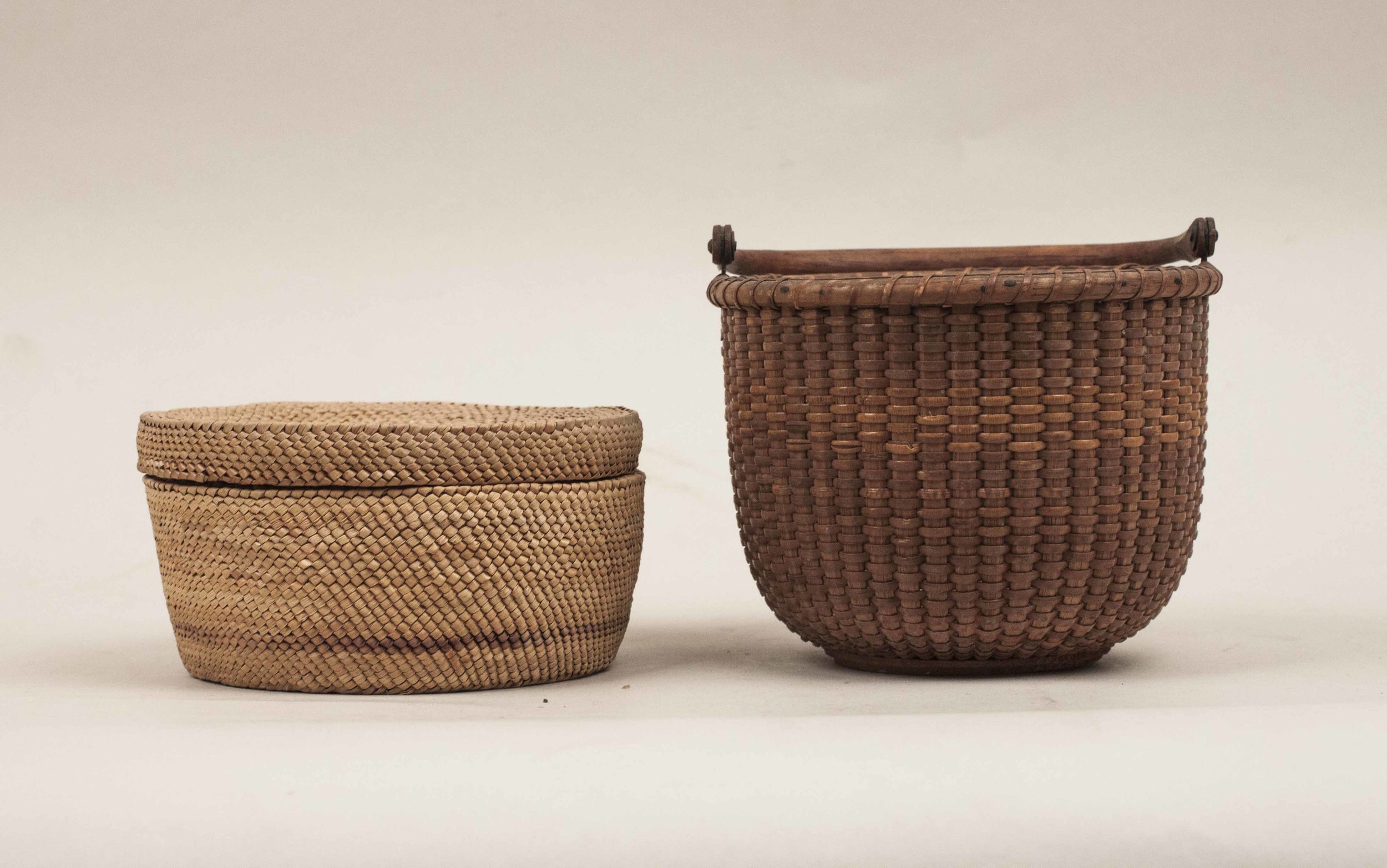 Assorted Nantucket Style Baskets Witherell's Auction House