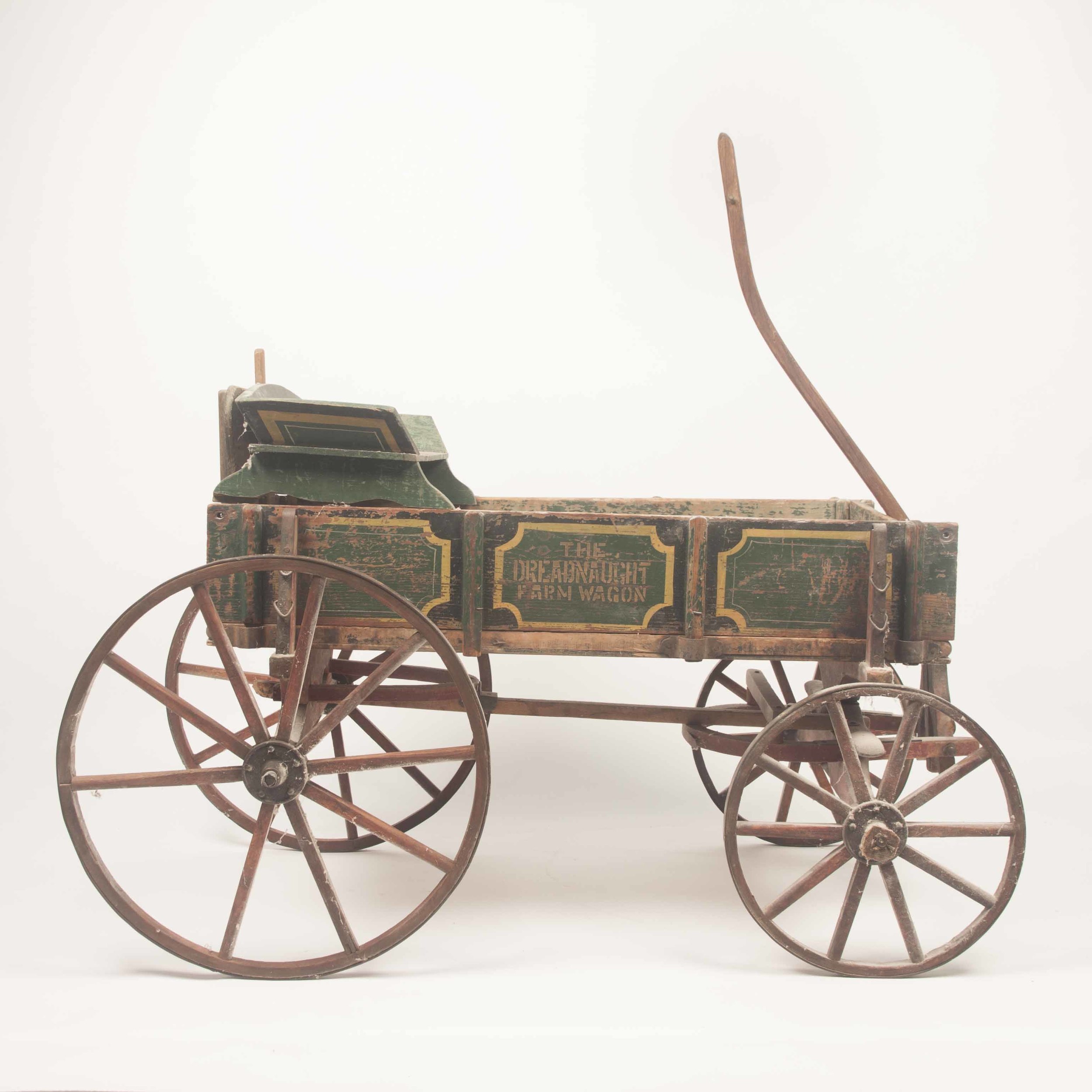 Painted Wood Wagon Witherell's Auction House