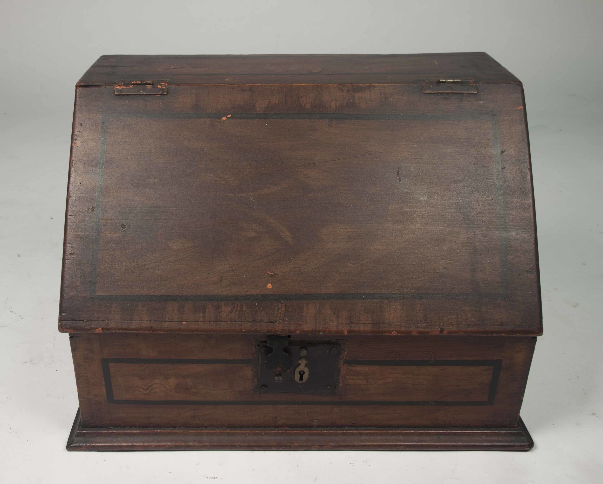 Antique Portable Desk Secretary Witherell's Auction House