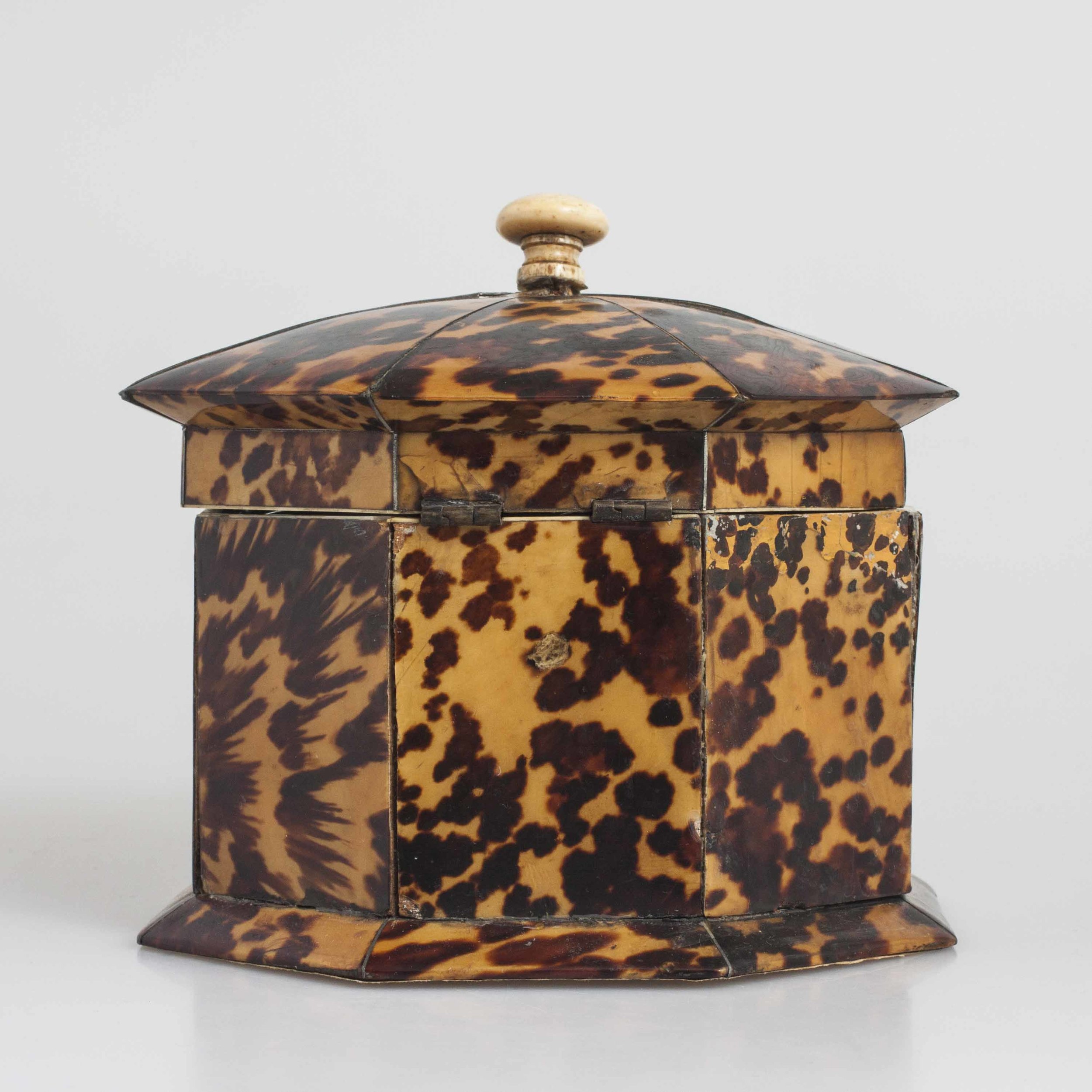 Antique Tea Caddy Witherell's Auction House