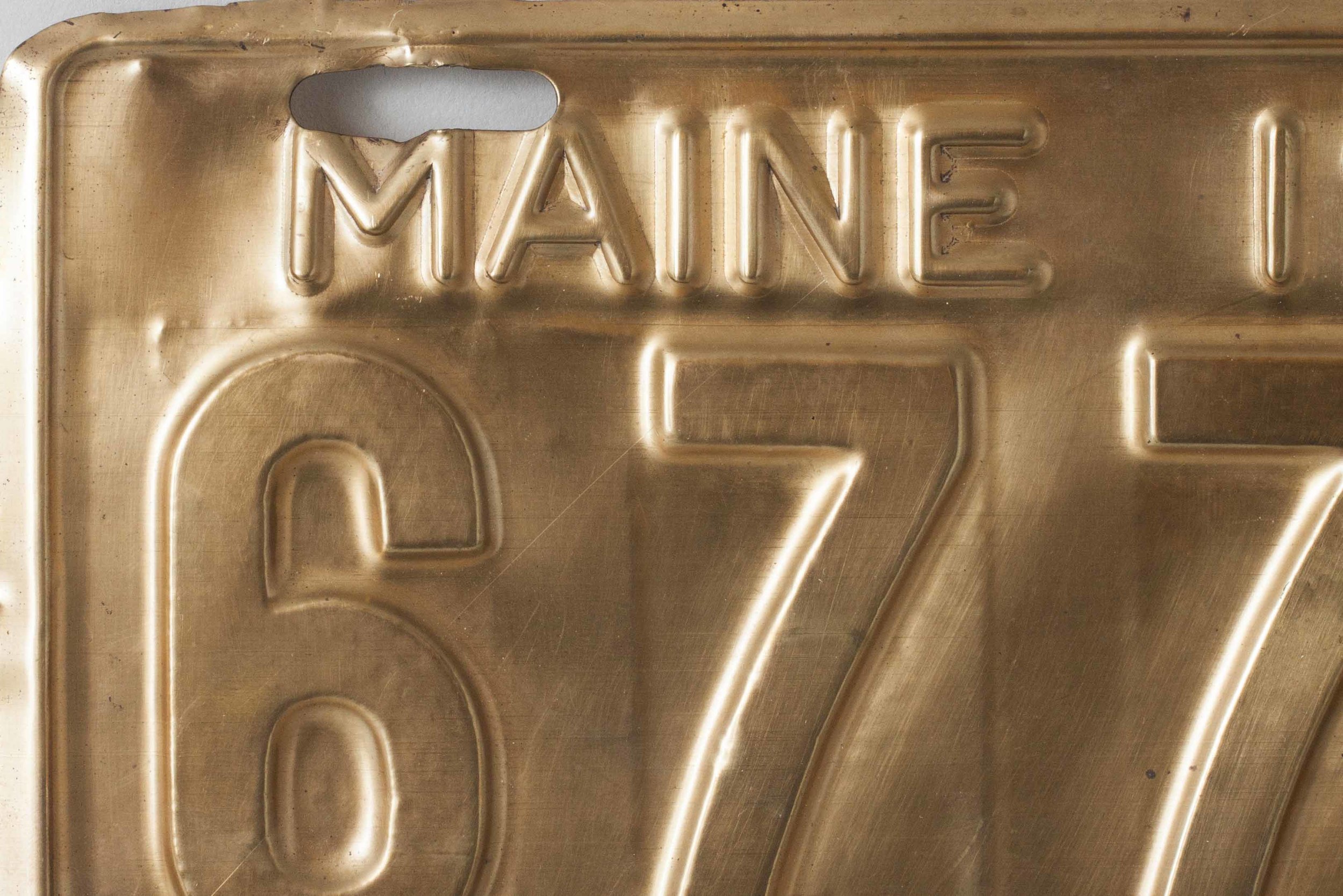 1948 Maine Tractor License Plate Witherell's Auction House