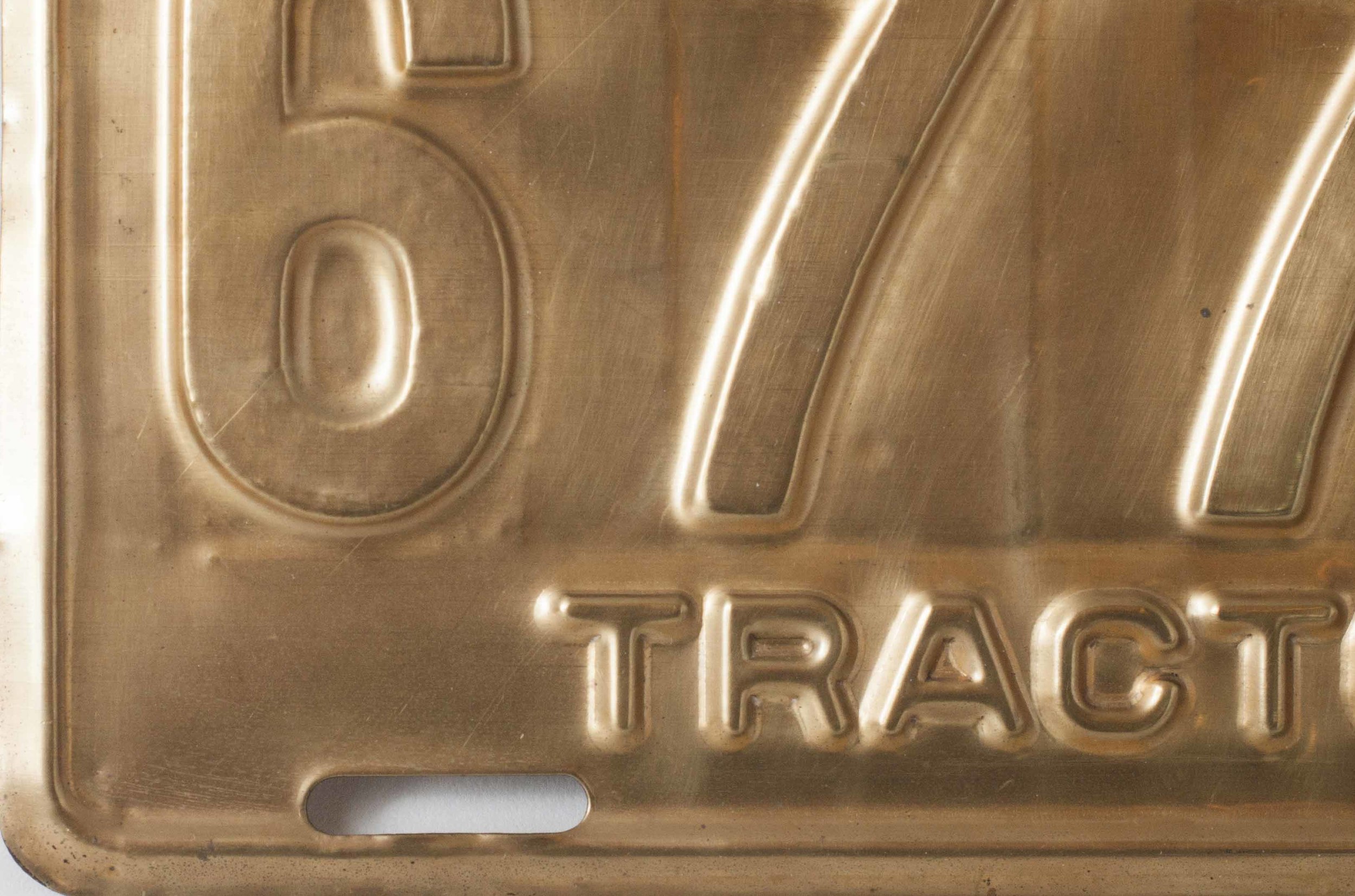 1948 Maine Tractor License Plate Witherell's Auction House