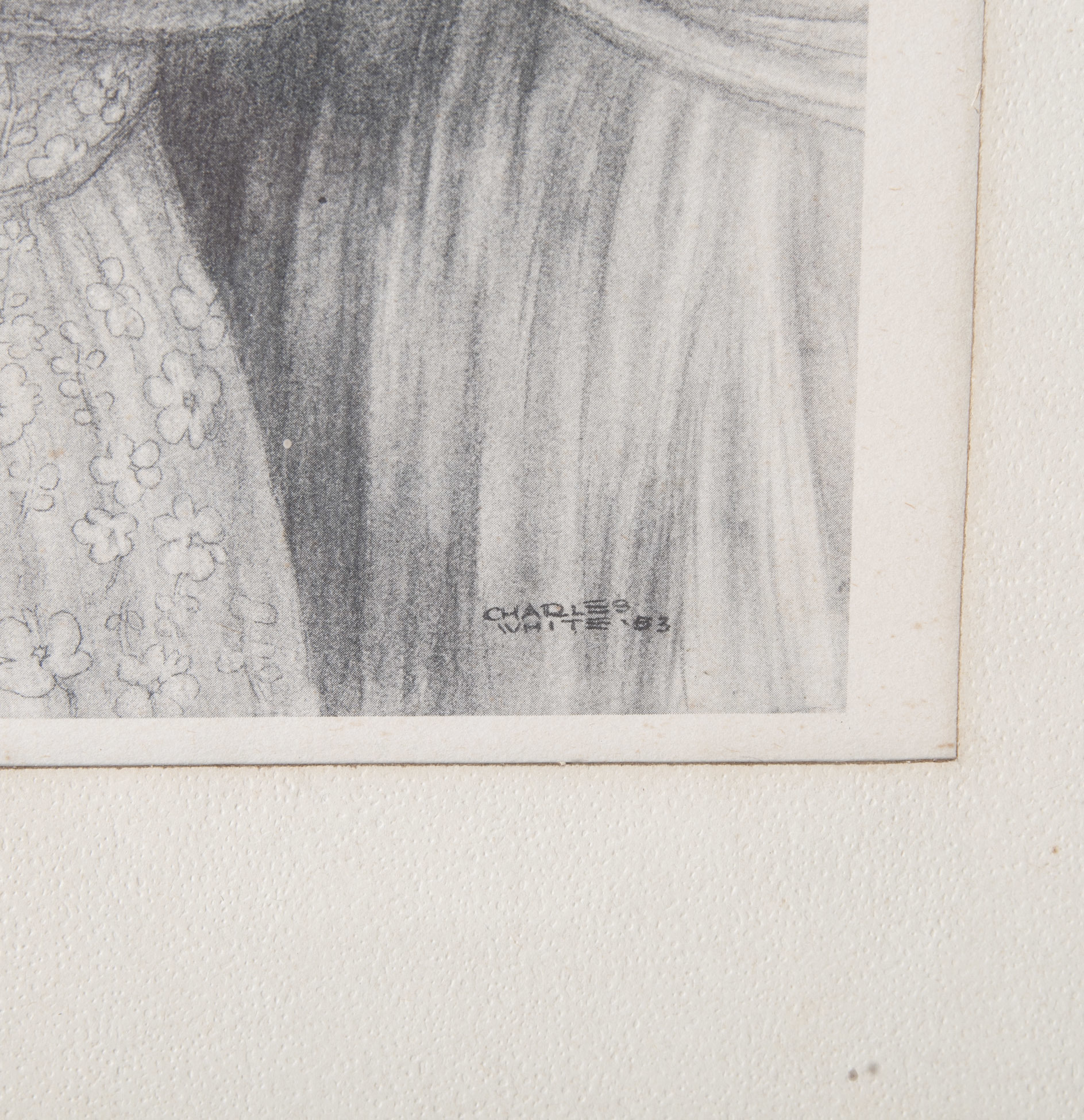 Charles White Print, "Lets Walk Together" Witherell's Auction House