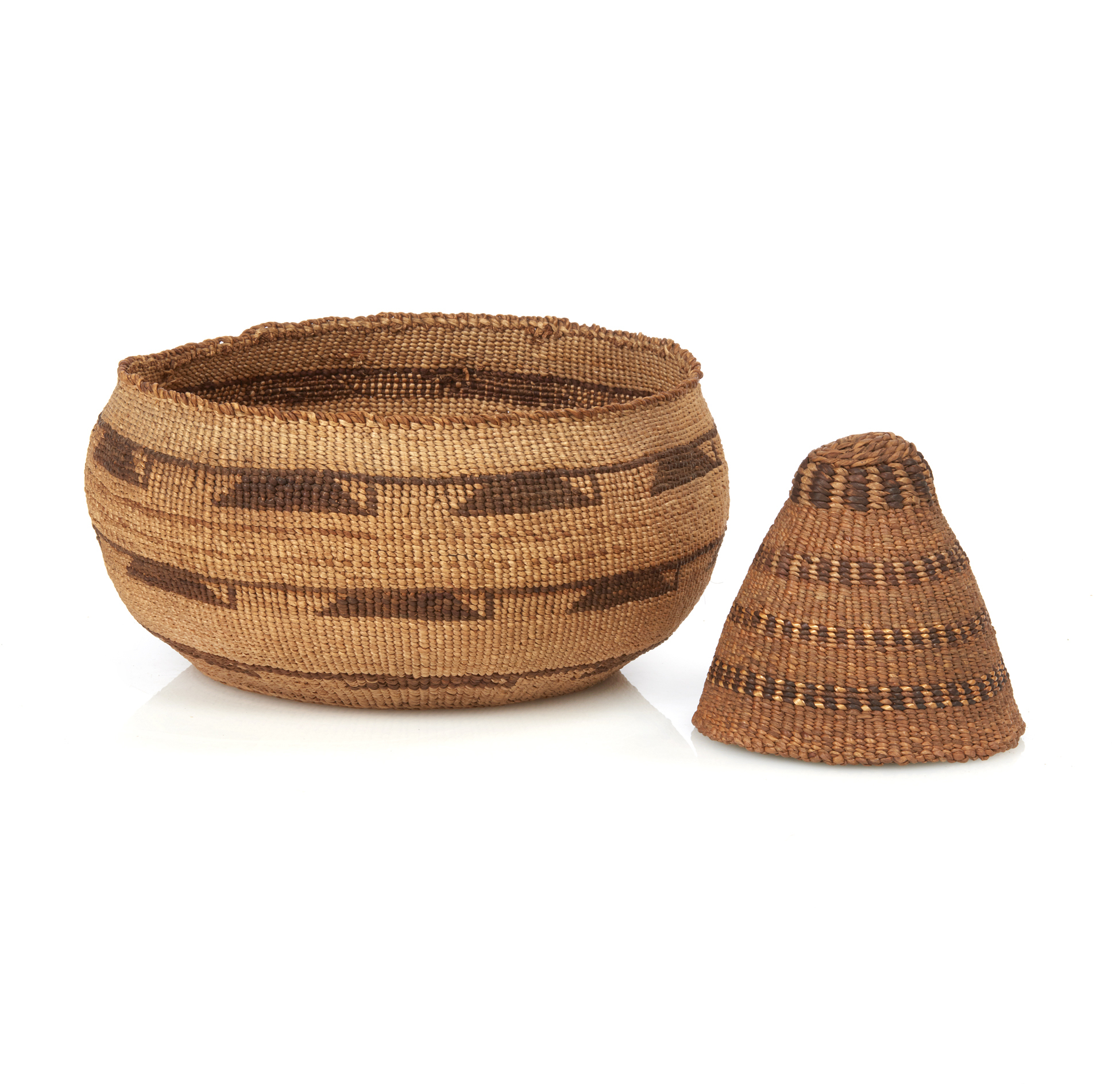 Two Northern California Baskets Witherell's Auction House