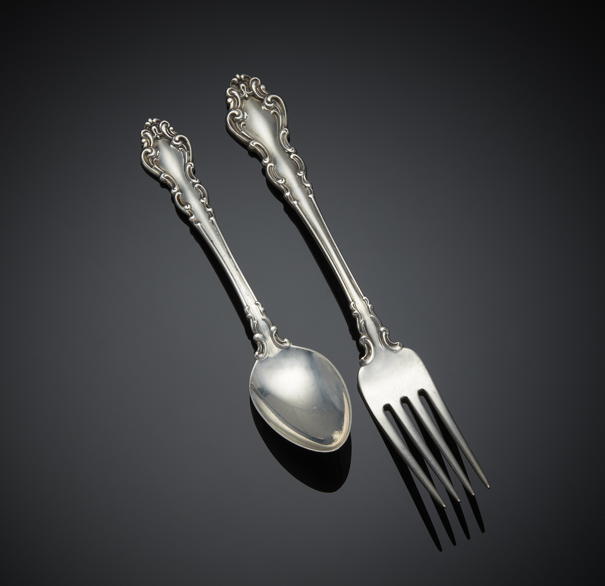 Reed & Barton Sterling Flatware, Spanish Baroque Pattern, 23.3 ozt