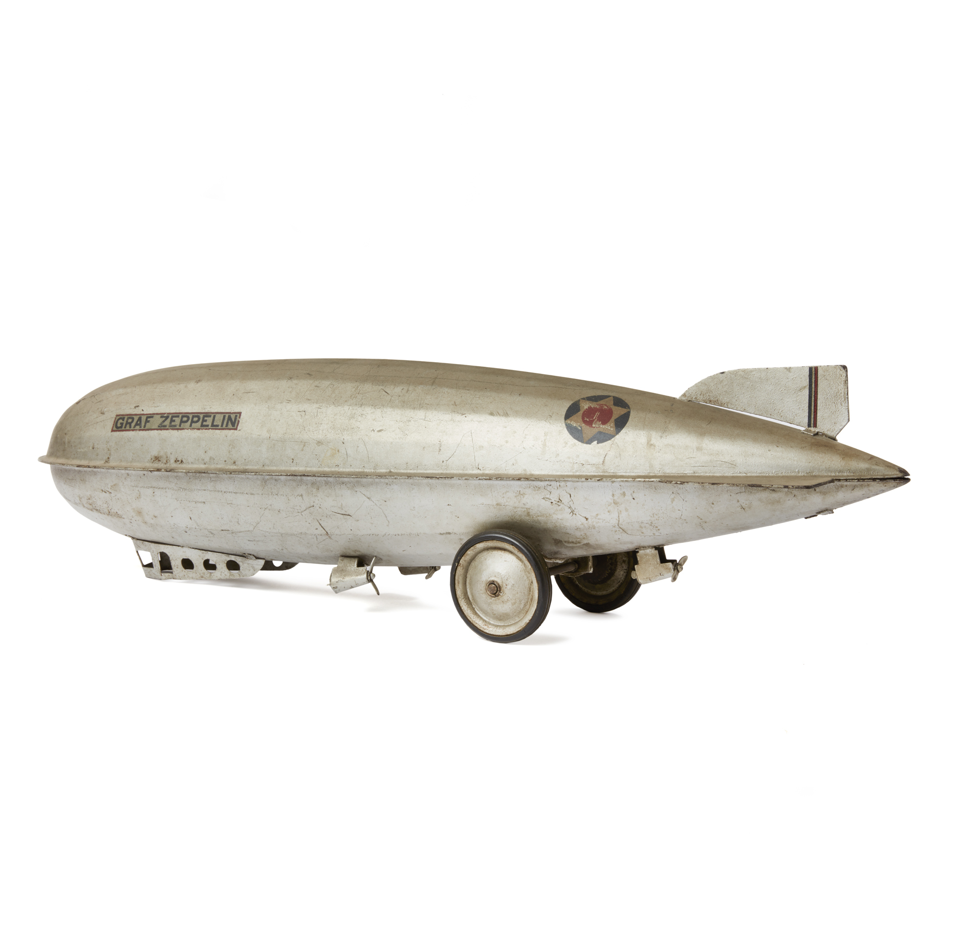 Steelcraft Graf Zeppelin Pull Toy Witherell's Auction House