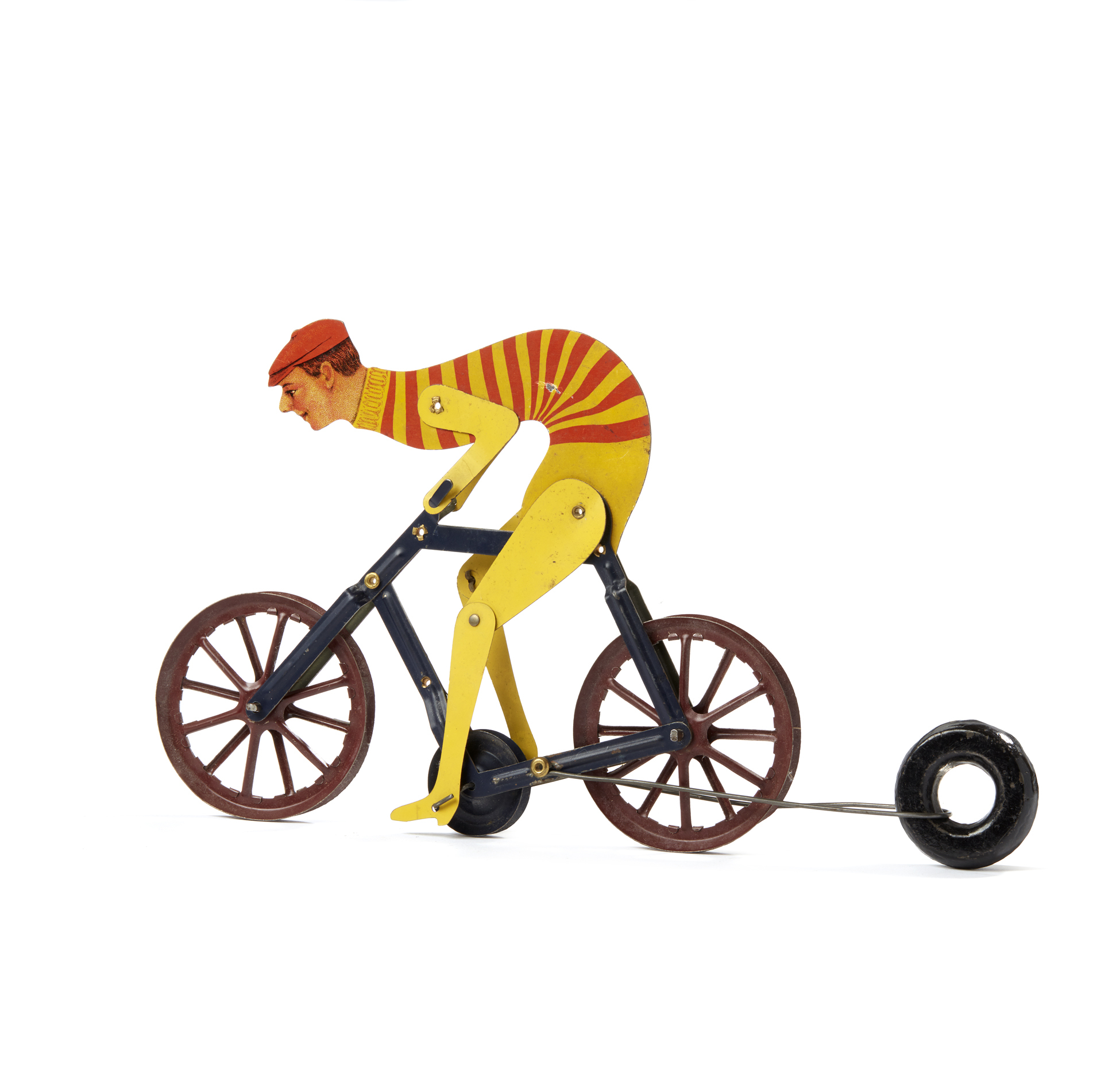 Tin Bicycle Balance Toy Witherell's Auction House