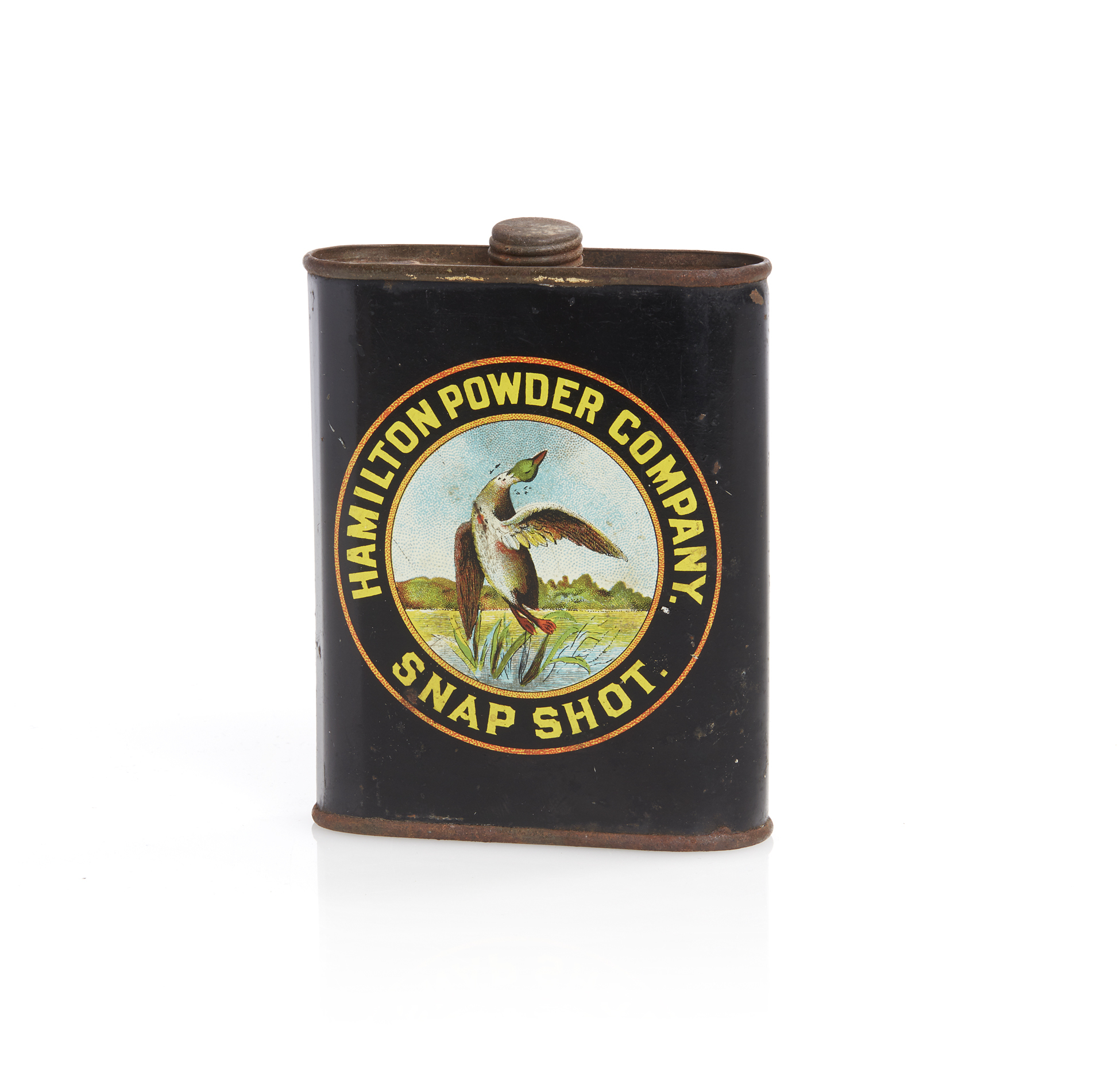 Hamilton Powder Co. Gunpowder Tin Witherell's Auction House