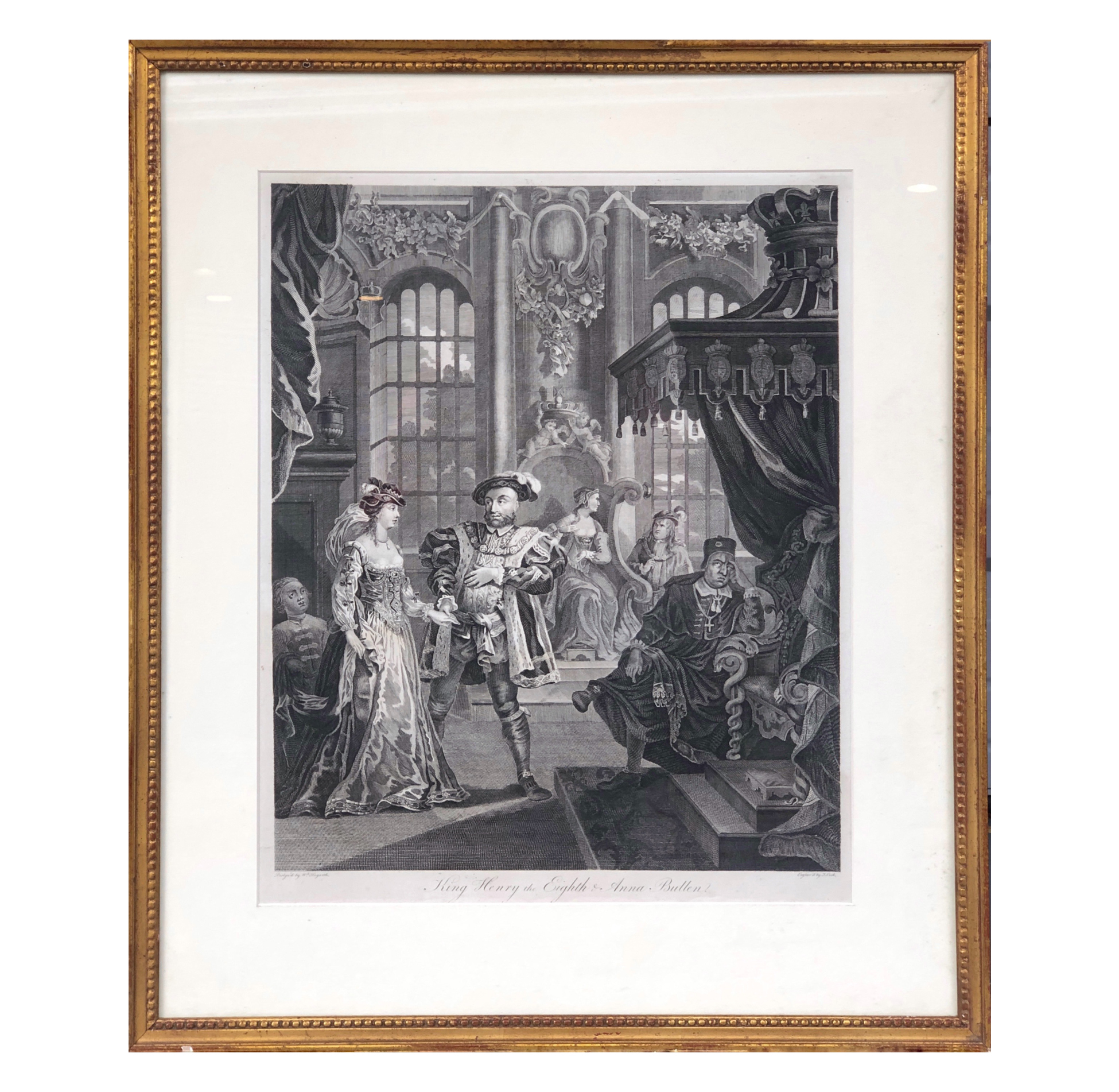 William Hogarth Etching Witherell's Auction House