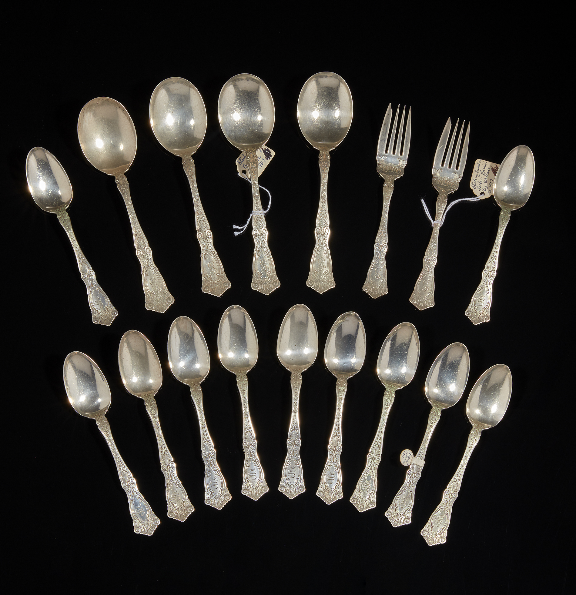 Assorted Sterling Silver Flatware, Wallace Witherell's Auction House