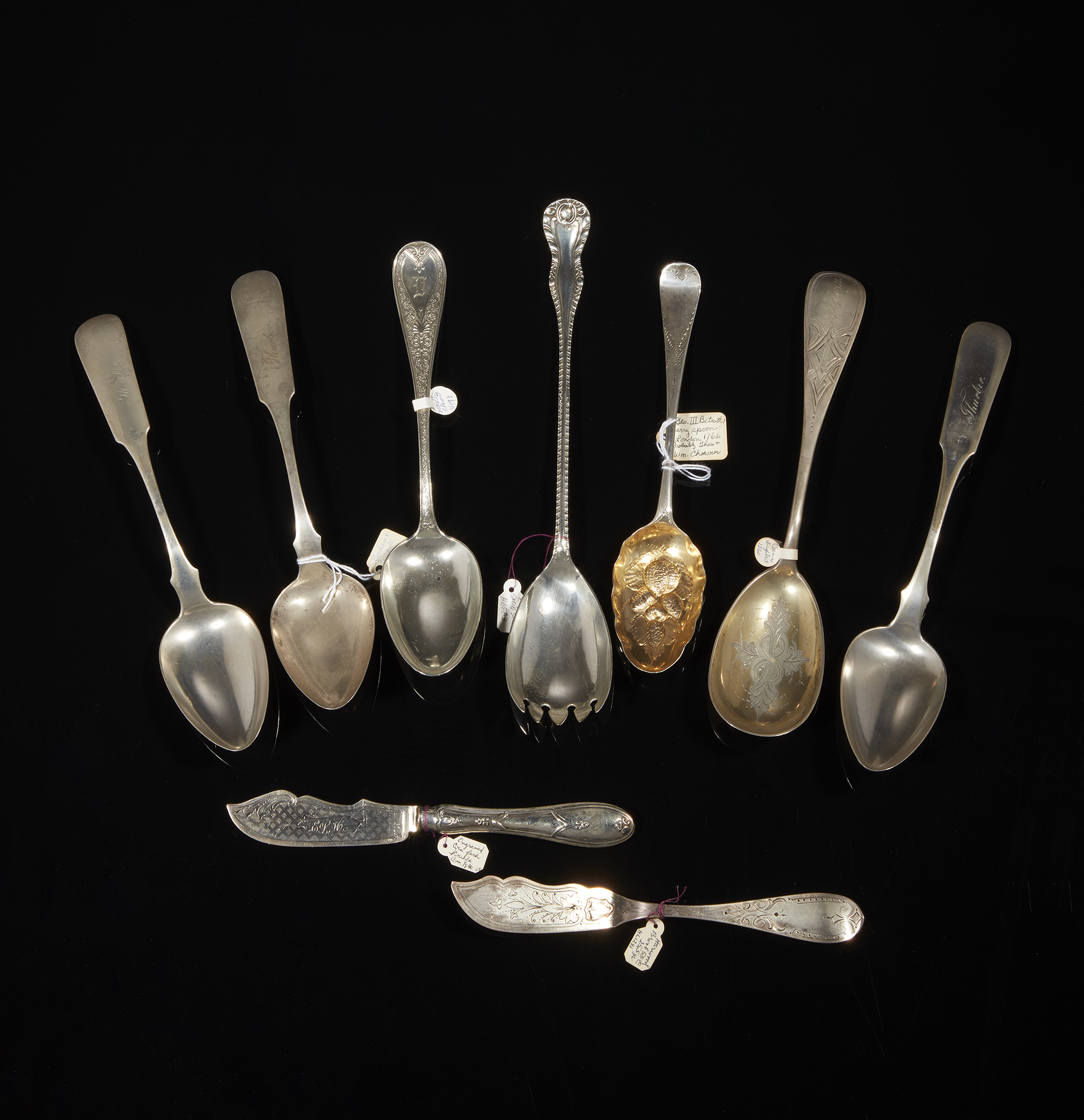 Assorted Silver Serving Pieces Witherell's Auction House