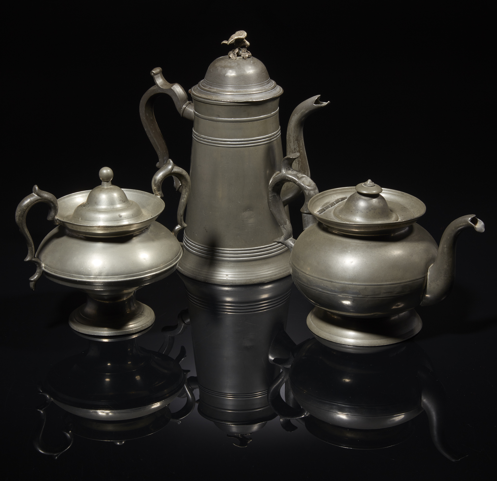 Assorted Pewter Ware Witherell's Auction House