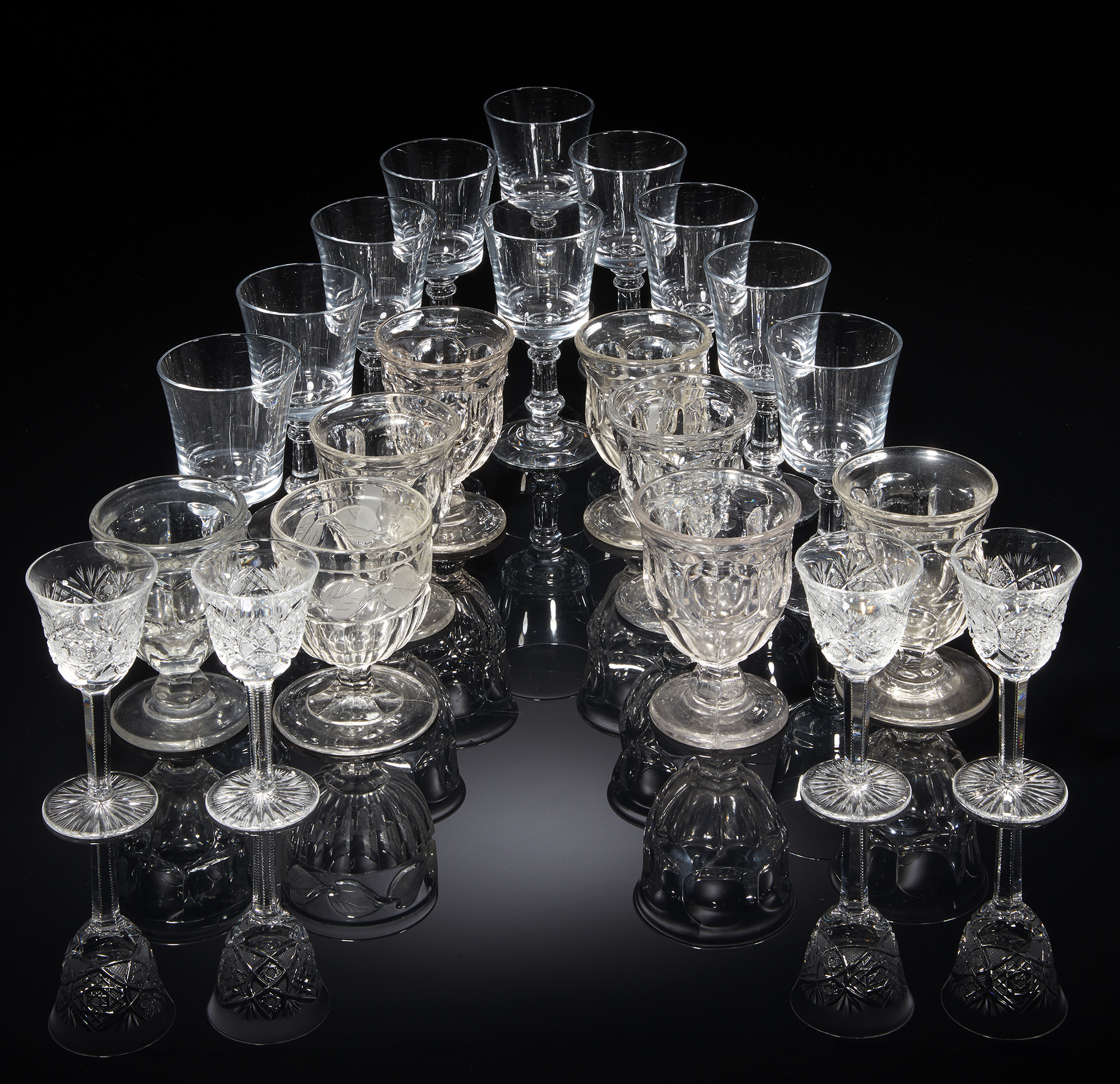 Assorted Glassware Witherell's Auction House