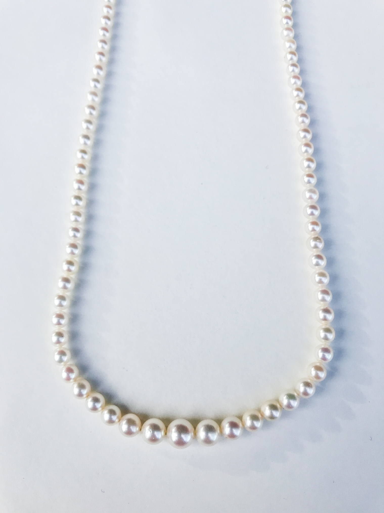 Salt Water Pearl Necklace Witherell's Auction House