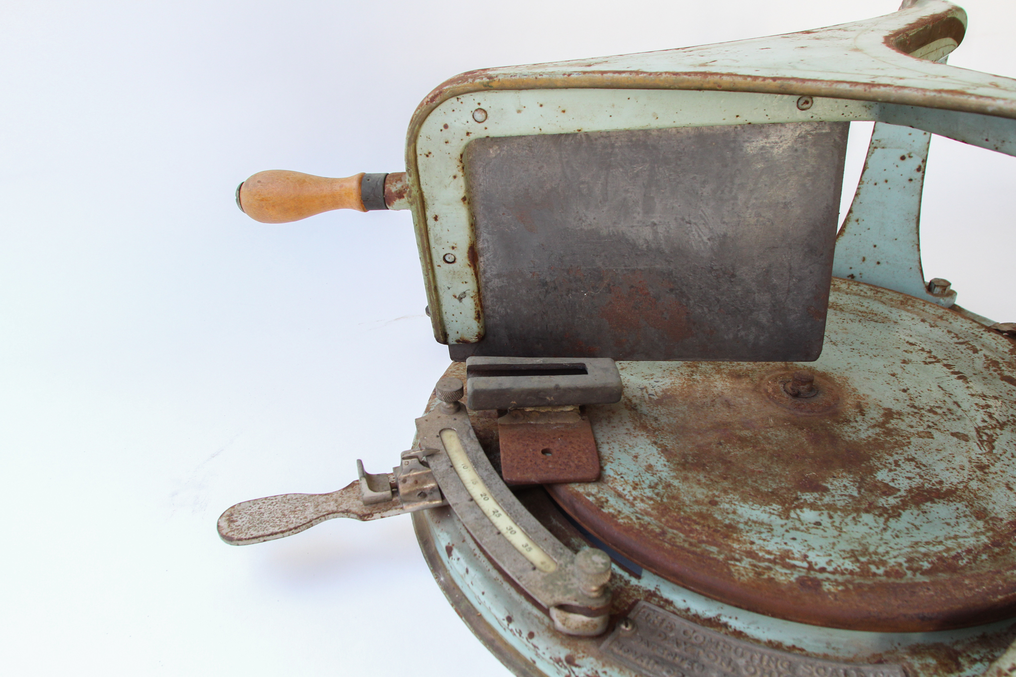 Templeton Country Store Cheese Slicer from 1903 Witherell's Auction House