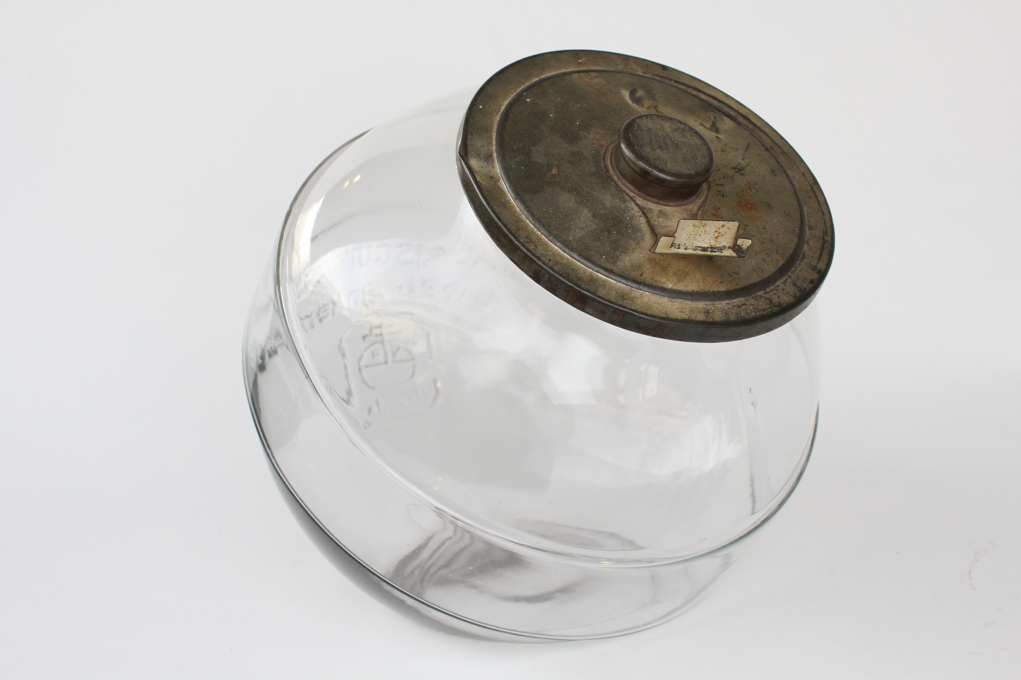 National Biscuit Company Glass Display Jar Witherell's Auction House