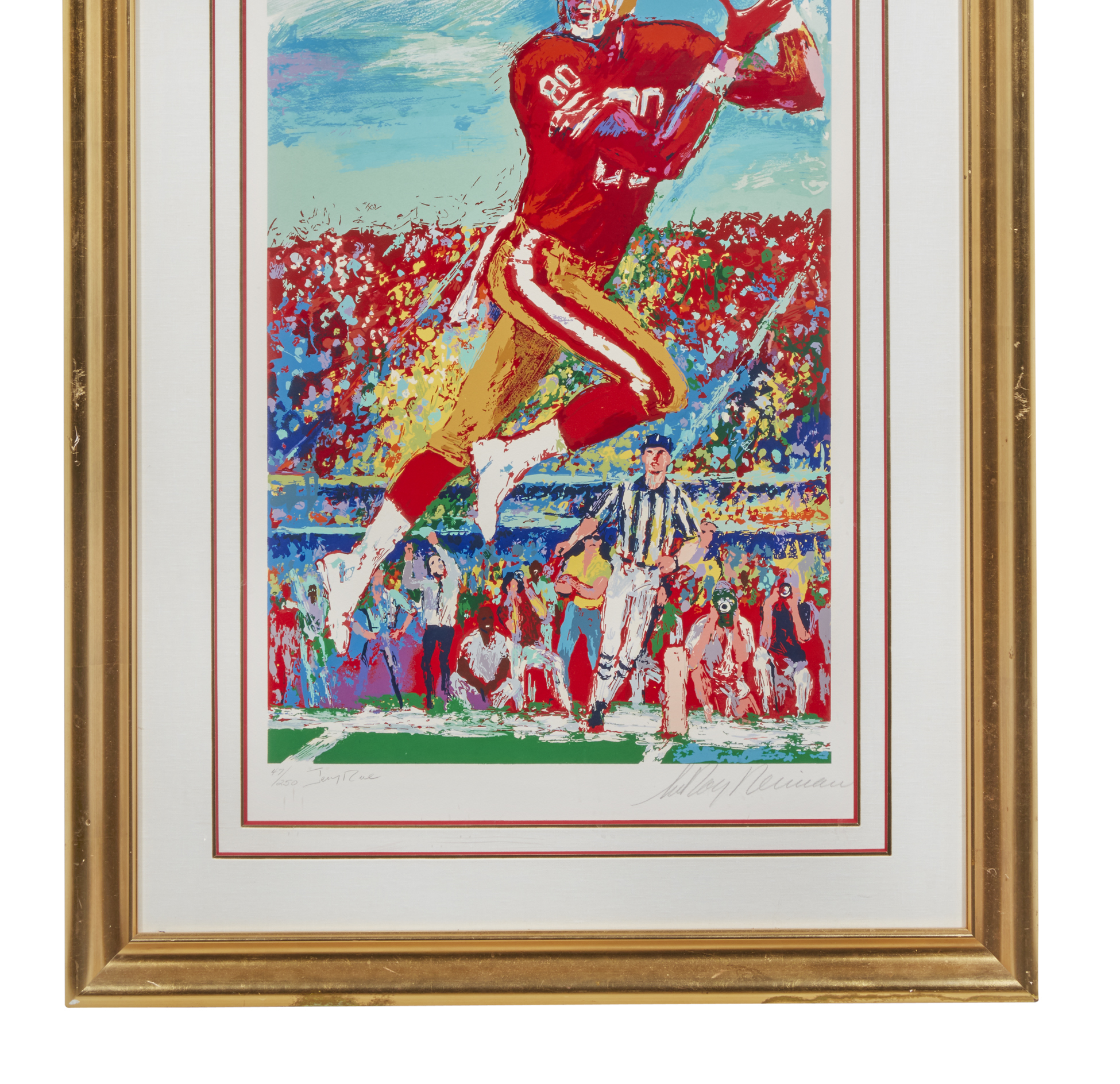 Autographed Serigraph, Leroy Neiman (19212012), "Jerry