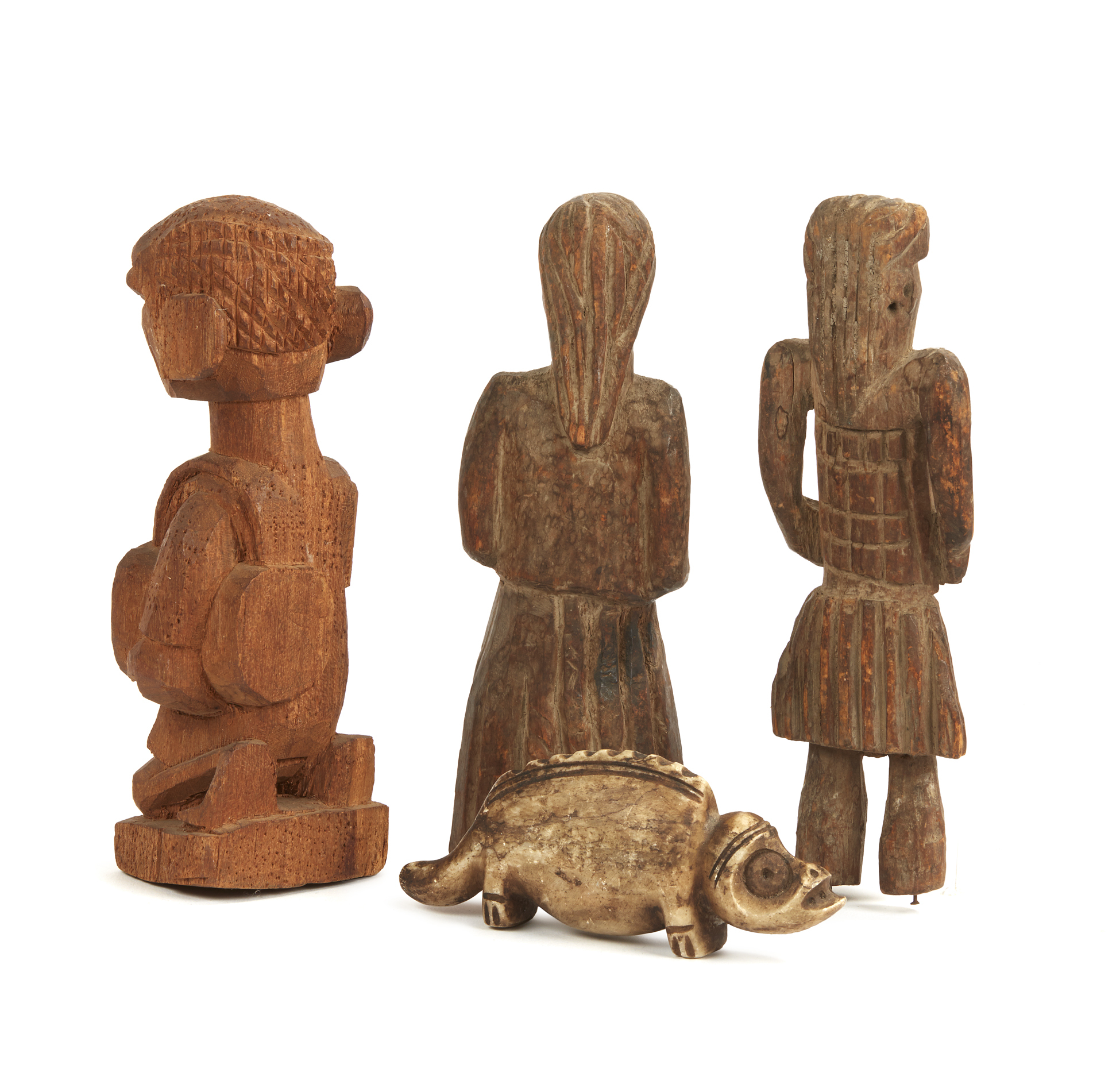 Four Assorted African Artifacts Witherell's Auction House